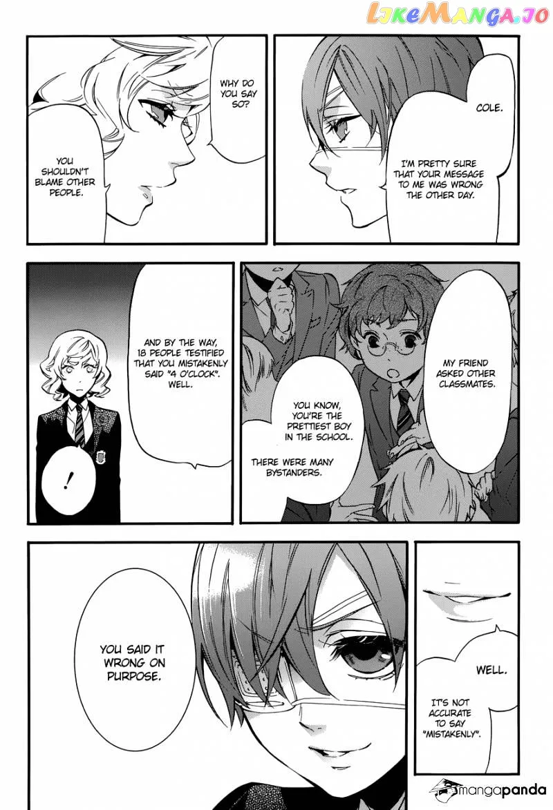Kuroshitsuji  Manga Chapter 71 page 16 - 