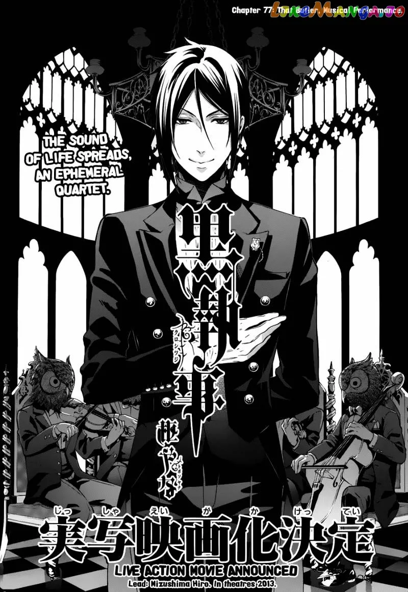 Kuroshitsuji  Manga Chapter 77 page 1 - 