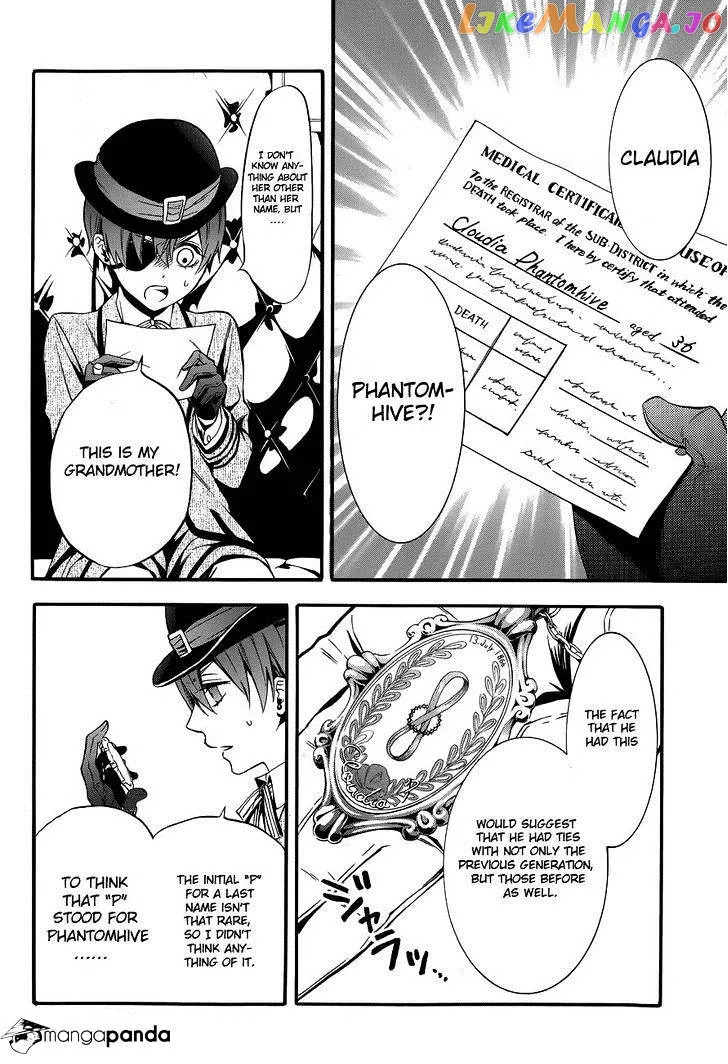 Kuroshitsuji  Manga Chapter 85 page 22 - 
