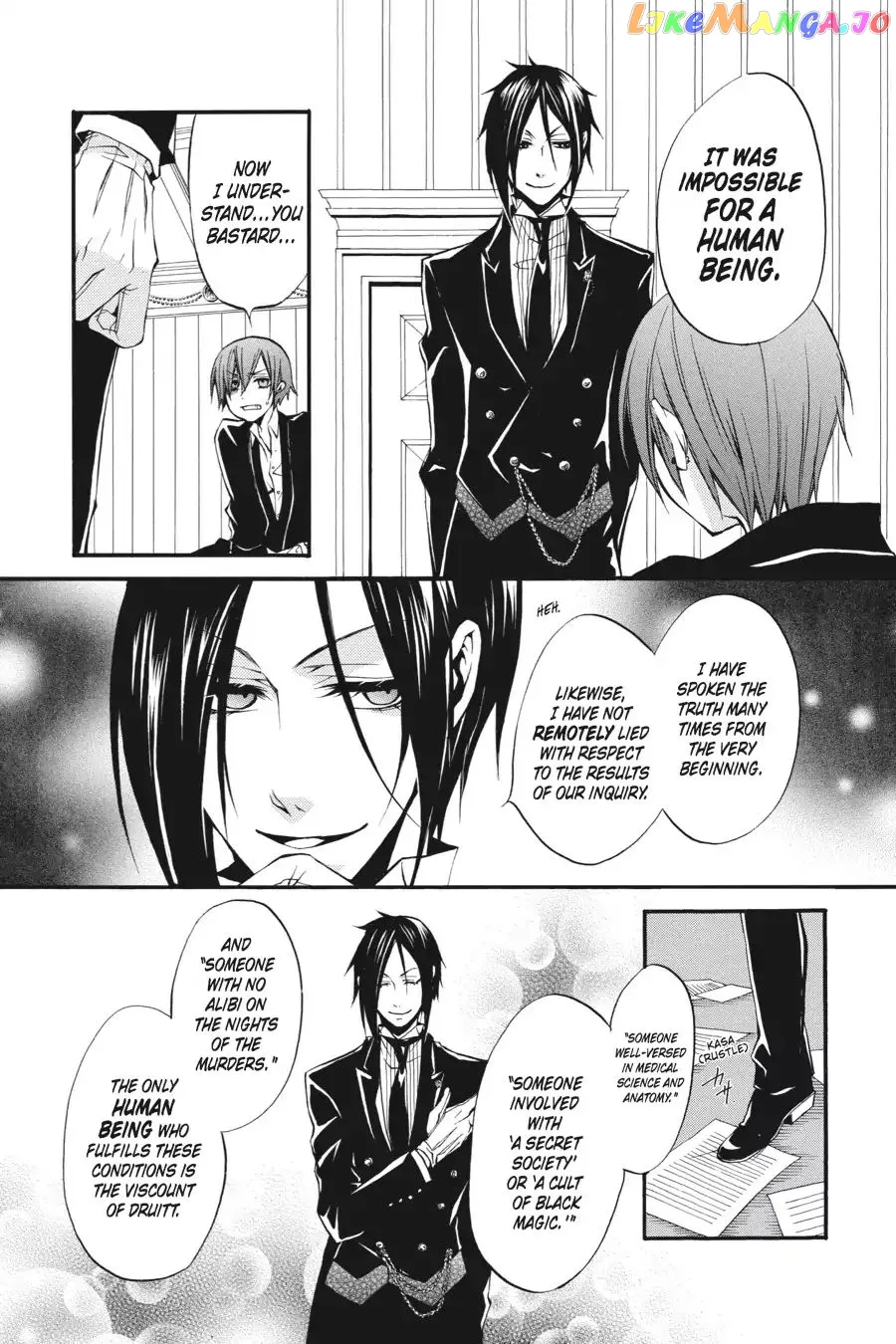 Kuroshitsuji  Manga Chapter 9 page 6 - 