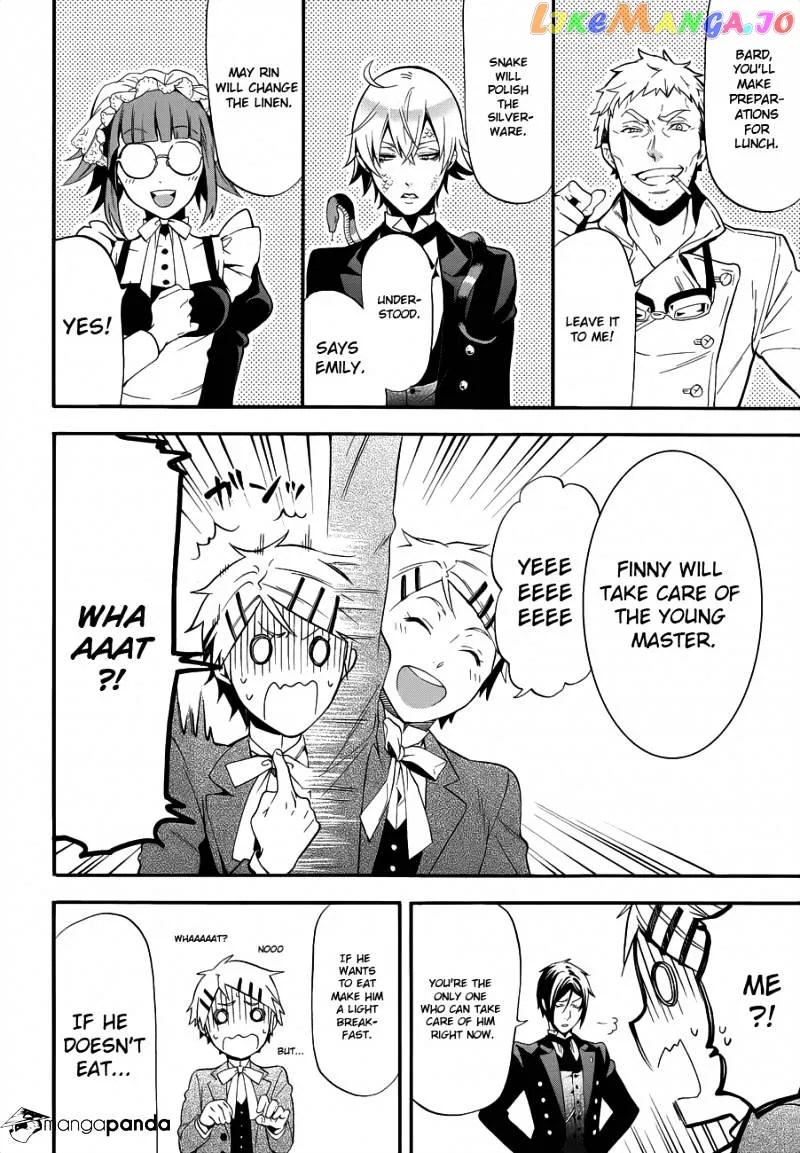 Kuroshitsuji  Manga Chapter 91 page 8 - 