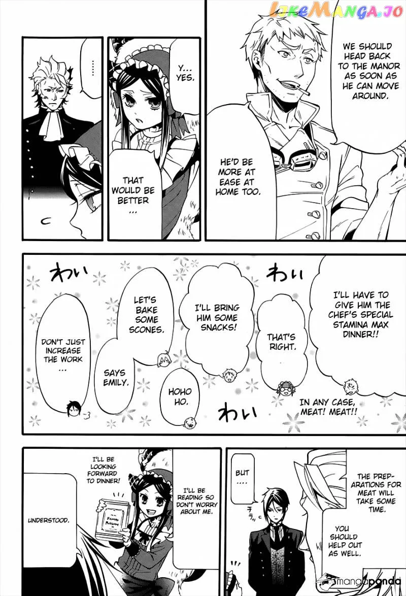 Kuroshitsuji  Manga Chapter 92 page 18 - 