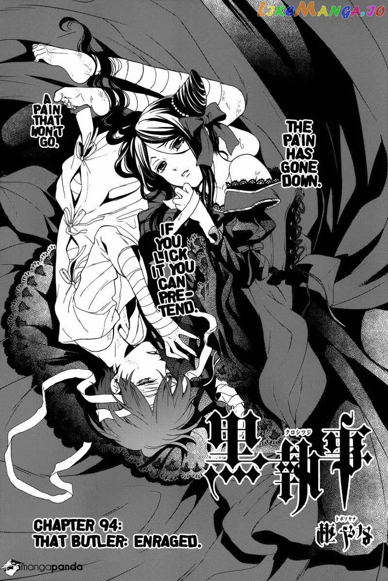 Kuroshitsuji  Manga Chapter 94 page 1 - 