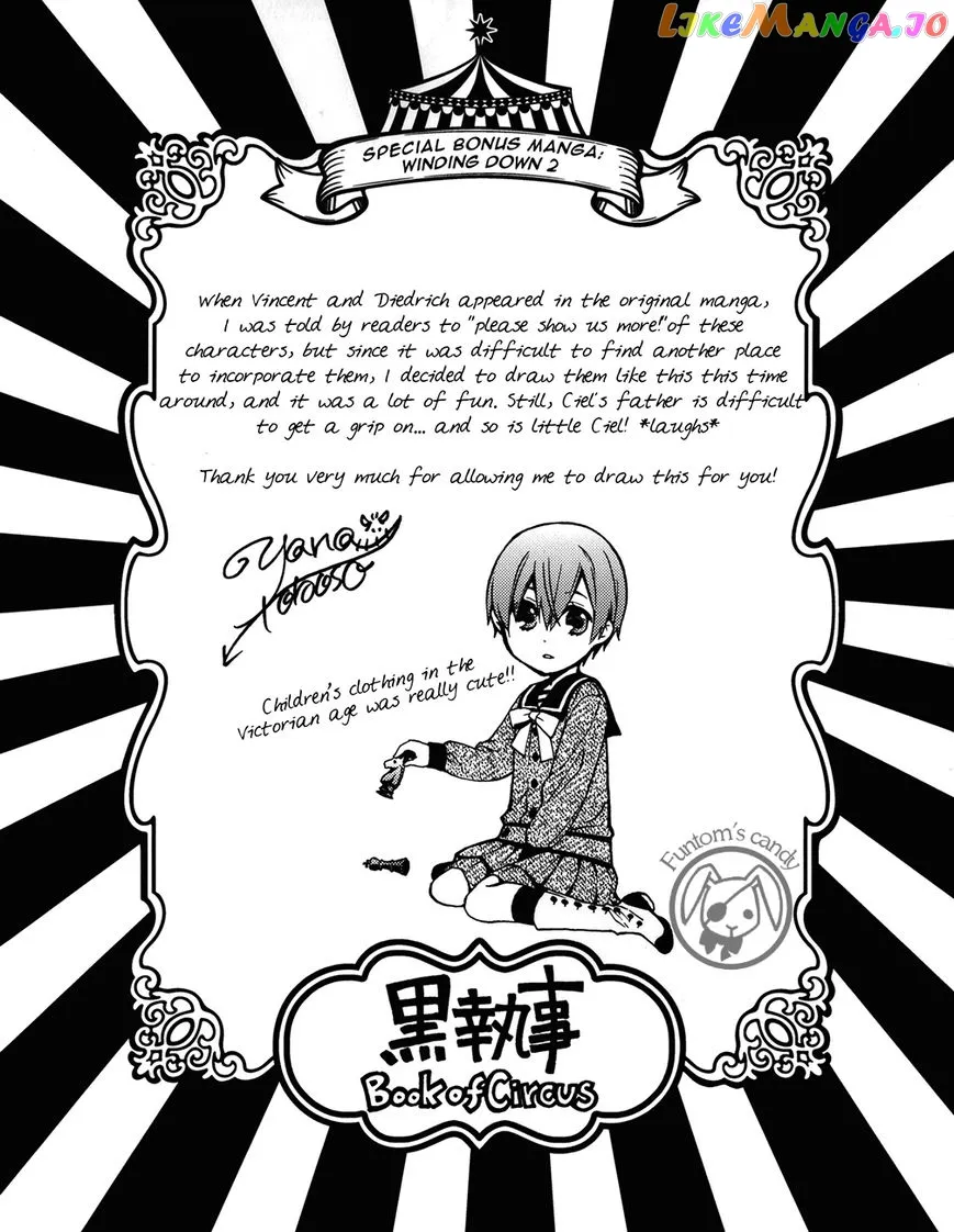 Kuroshitsuji  Manga Chapter 99.5 page 31 - 