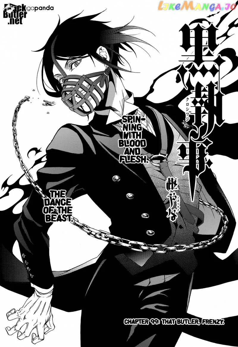 Kuroshitsuji  Manga Chapter 99 page 2 - 