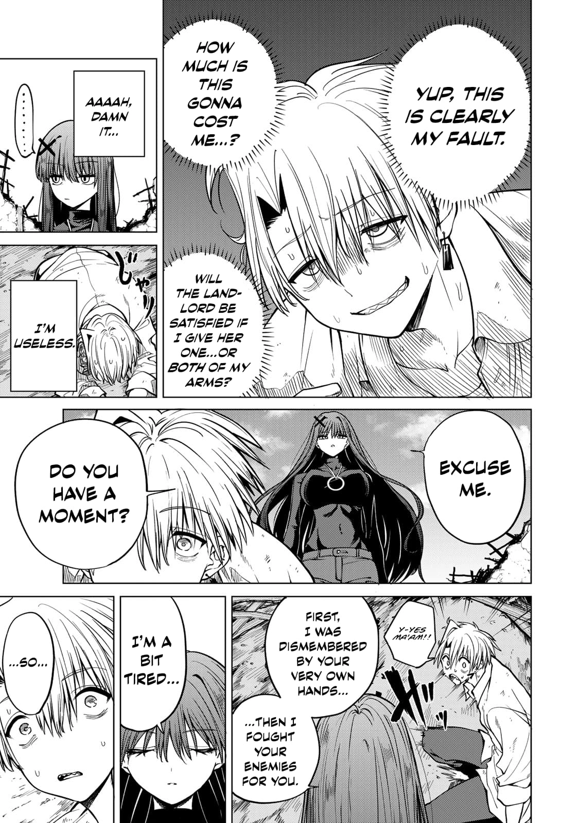 Kurotsuki no Yaergnacht Chapter 2 page 7 - 