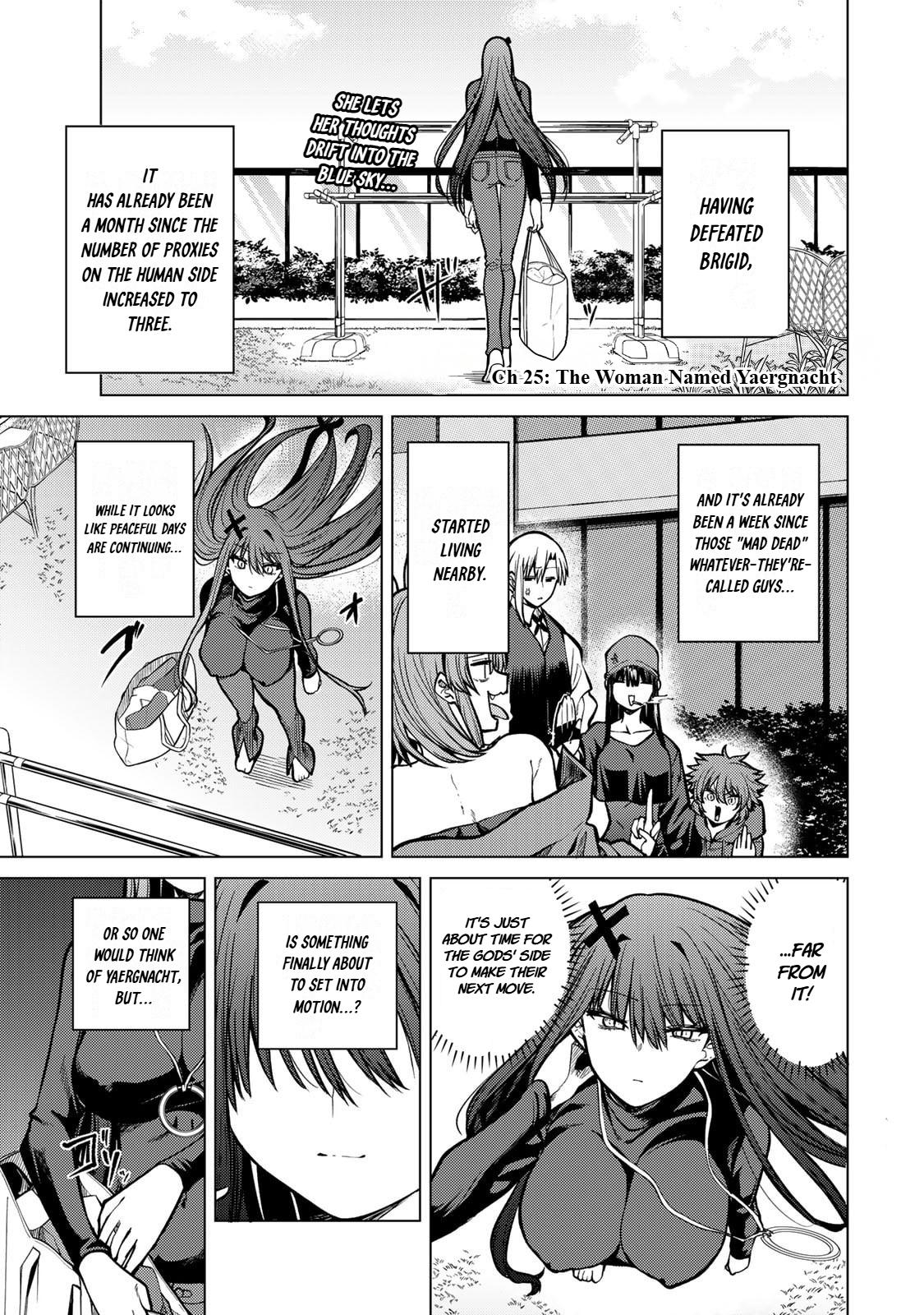 Kurotsuki no Yaergnacht Chapter 25 page 1 - 