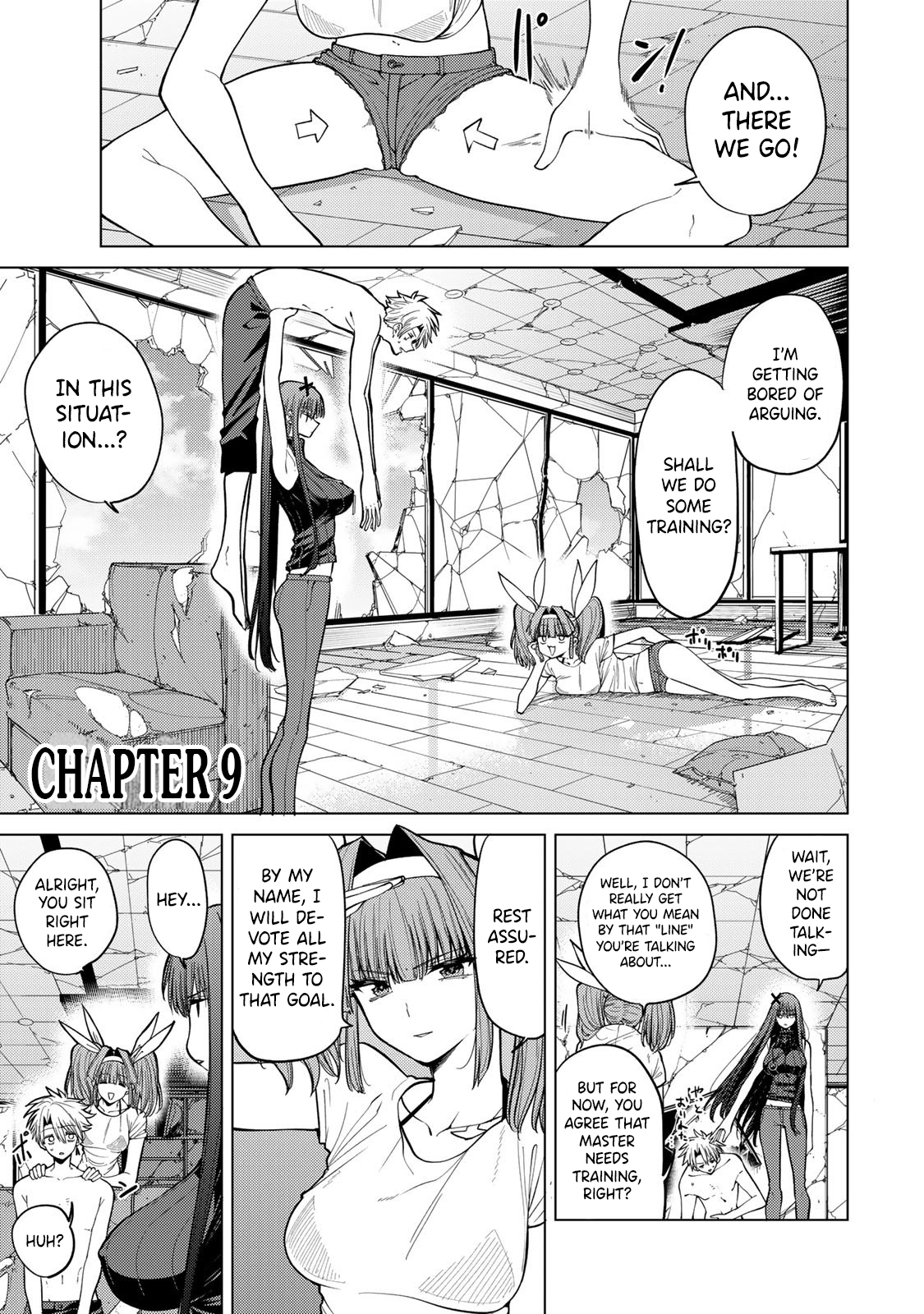 Kurotsuki no Yaergnacht Chapter 9 page 1 - 