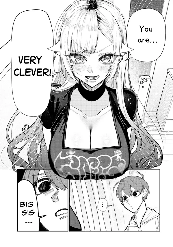 Kusobitch na Gal Ane o Wakaraseru Hanashi Chapter 14.5 page 3 - 