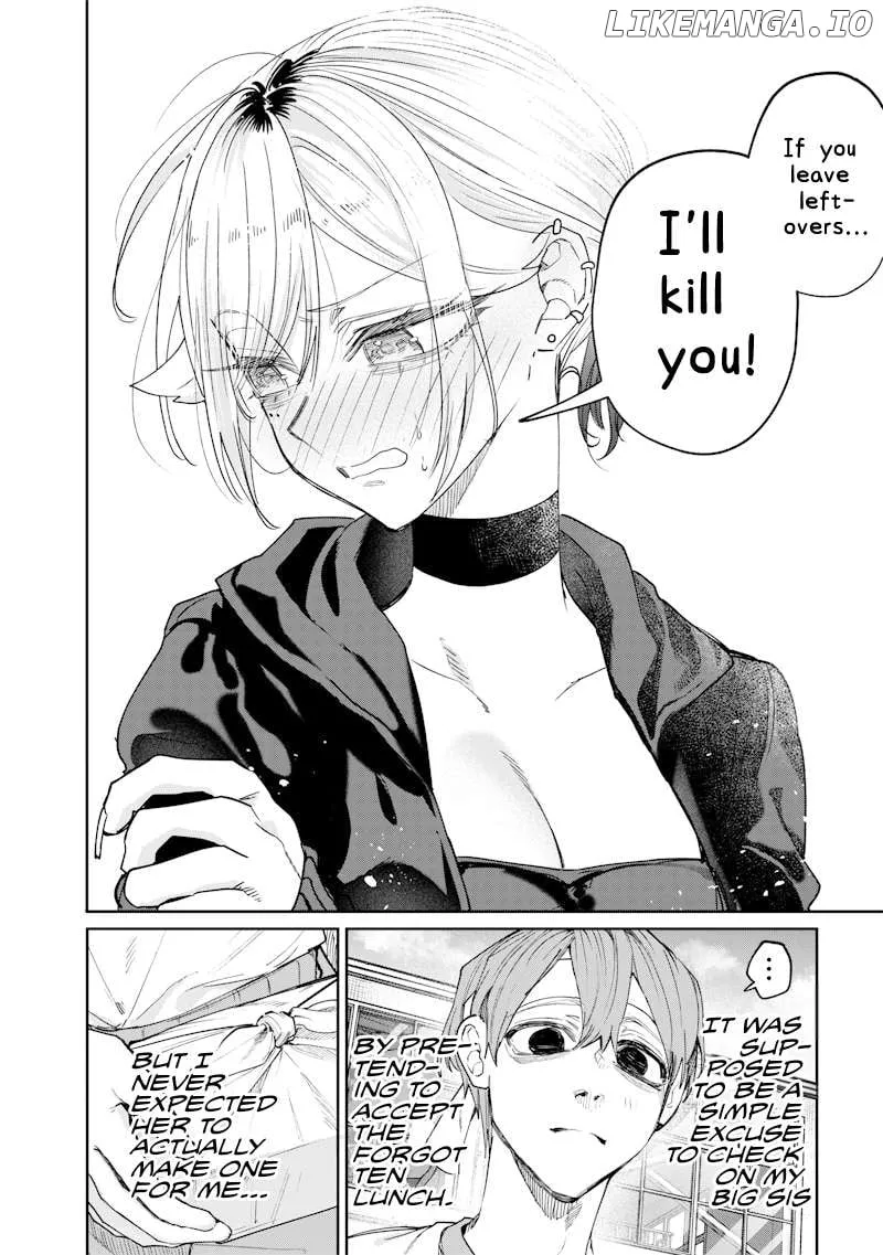 Kusobitch na Gal Ane o Wakaraseru Hanashi Chapter 32 page 12 - 