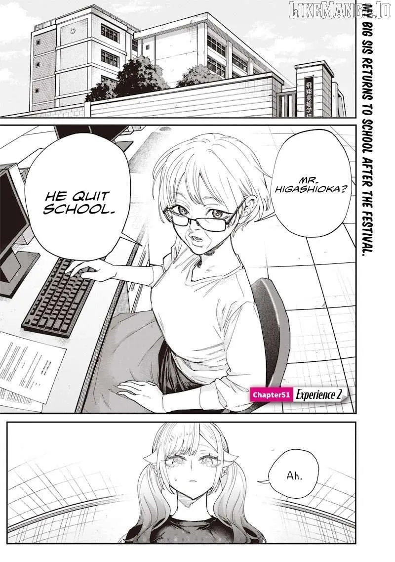 Kusobitch na Gal Ane o Wakaraseru Hanashi Chapter 51 page 2 - 