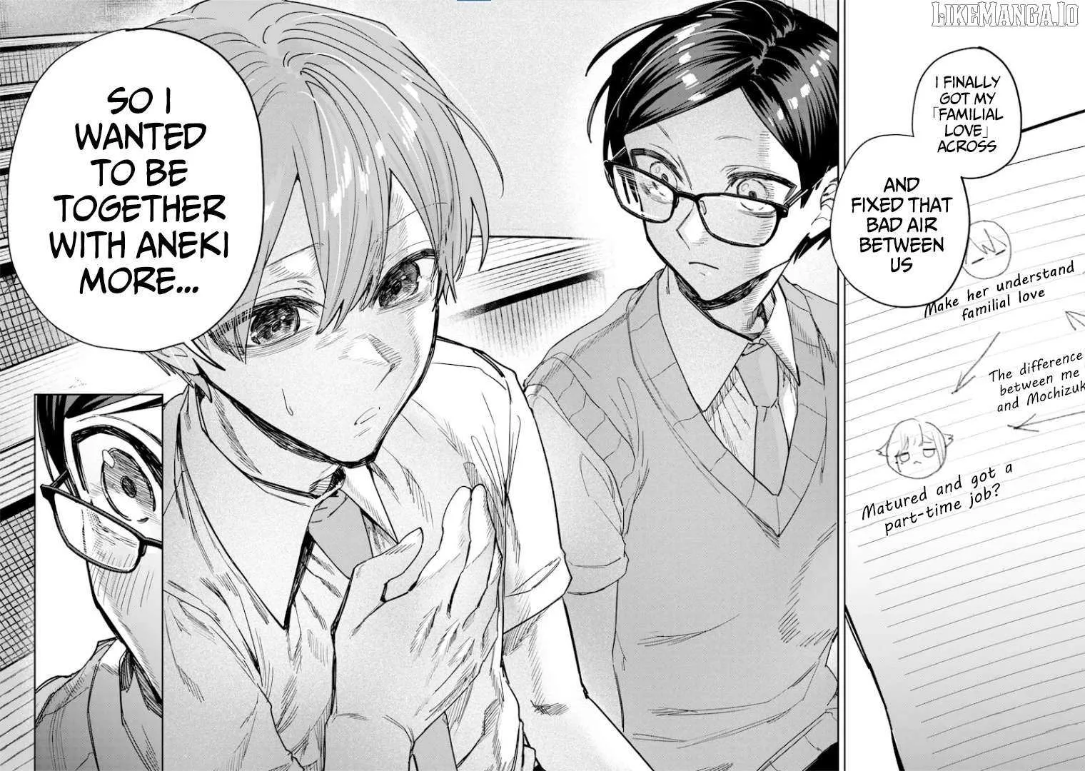 Kusobitch na Gal Ane o Wakaraseru Hanashi Chapter 52 page 8 - 