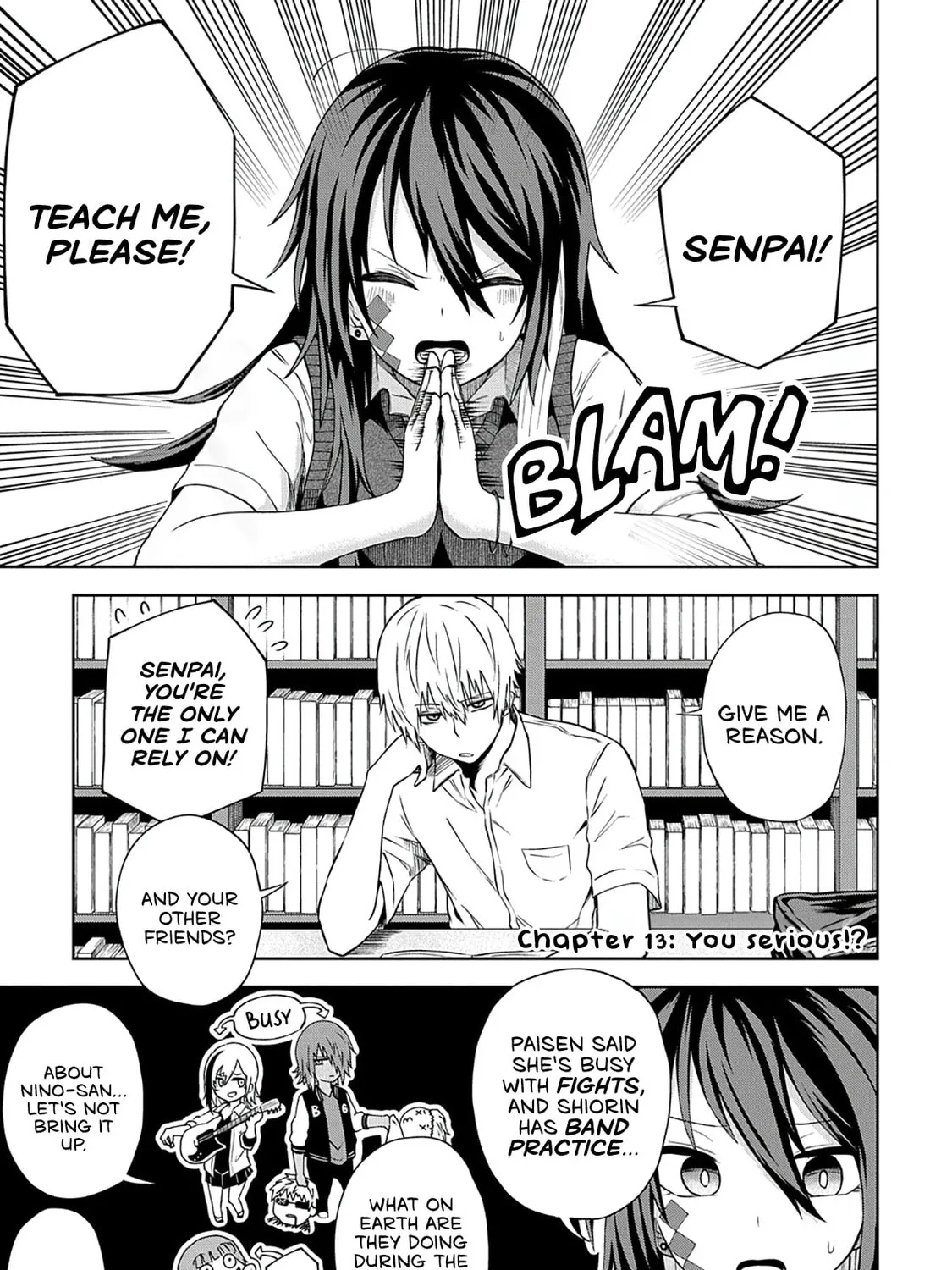 Kusozako Choroin Nishiga Hachi Chapter 13 page 3 - 