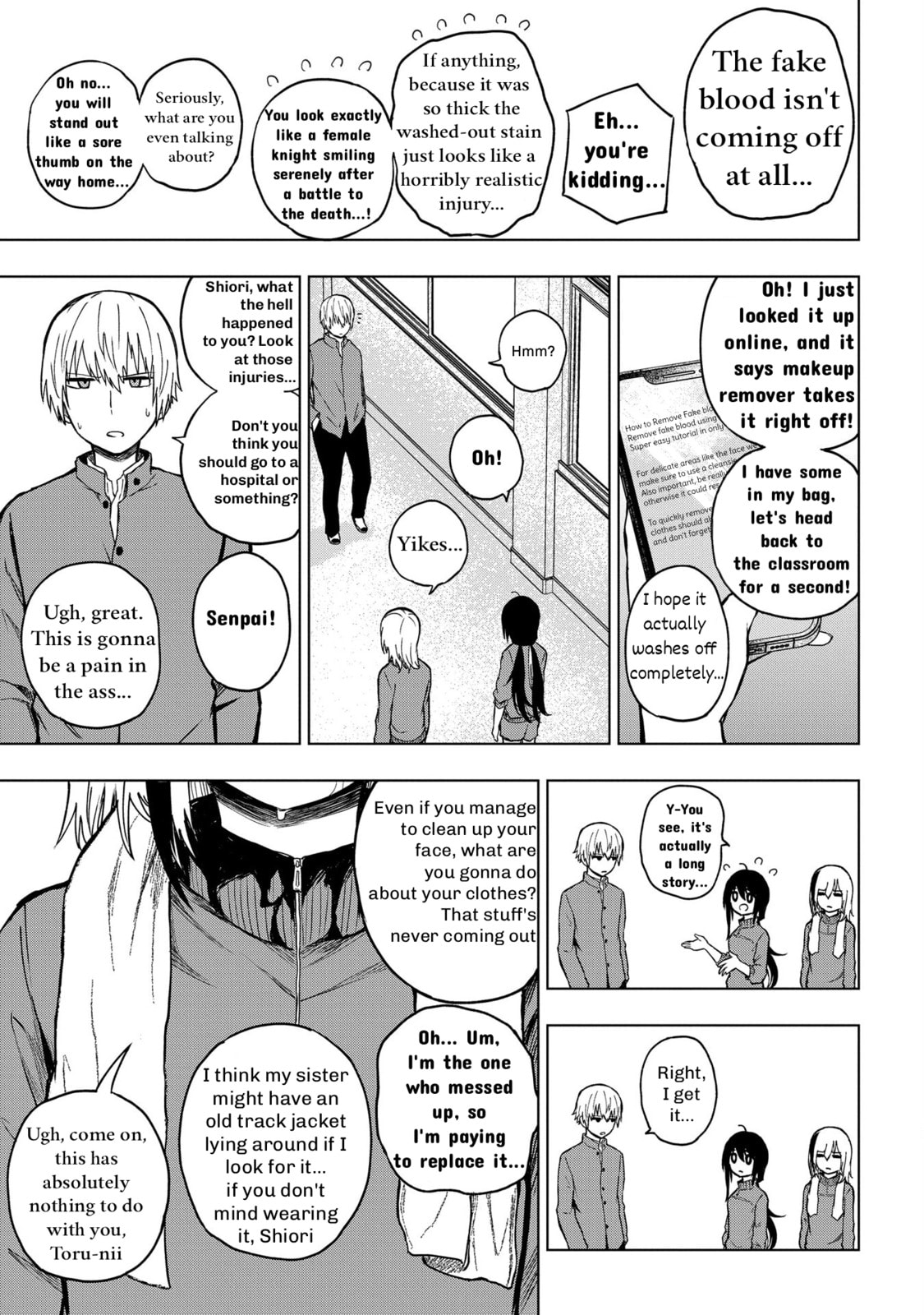 Kusozako Choroin Nishiga Hachi Chapter 27 page 13 - 