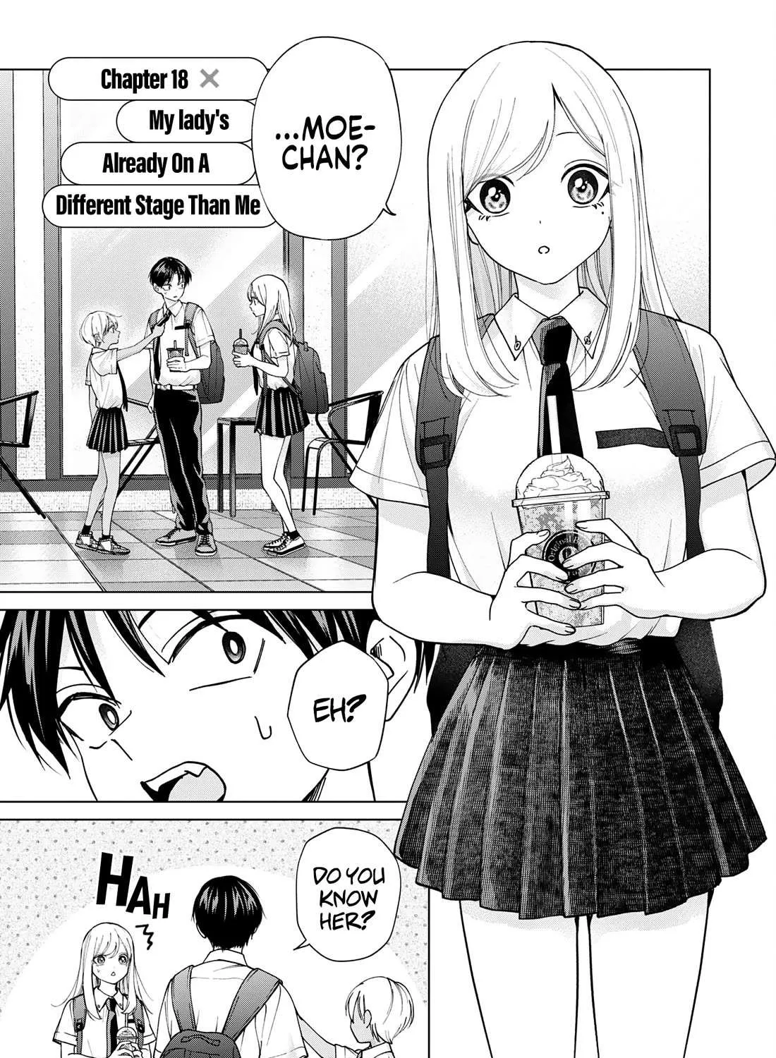 Kusunoki-San Failed To Debut In High School Chapter 18 page 1 - 