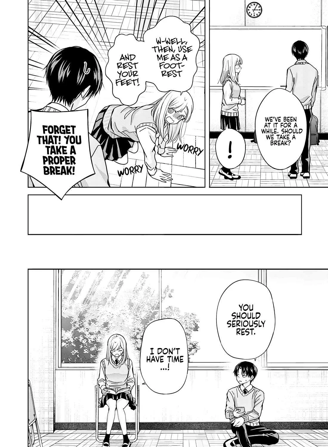 Kusunoki-San Failed To Debut In High School Chapter 35.1 page 11 - 