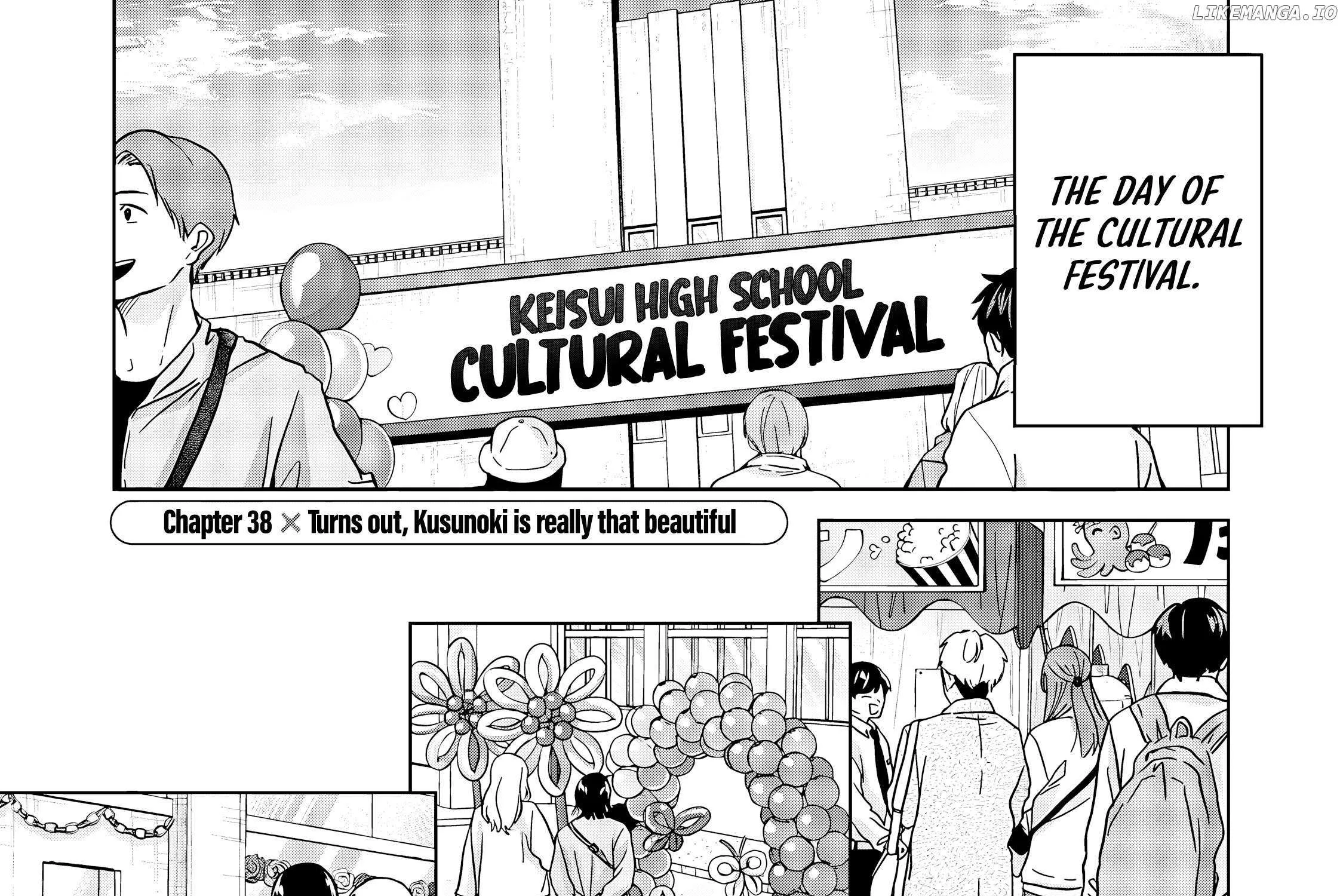Kusunoki-San Failed To Debut In High School Chapter 38.1 page 1 - 