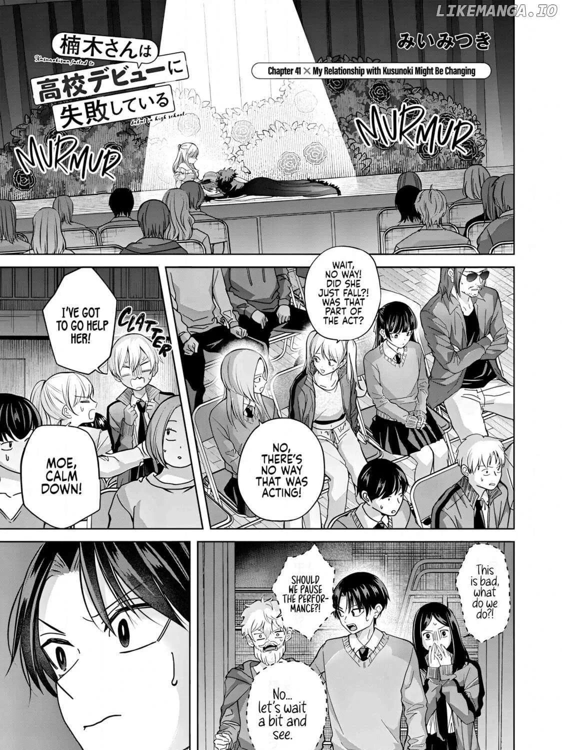 Kusunoki-San Failed To Debut In High School Chapter 41.1 page 2 - 