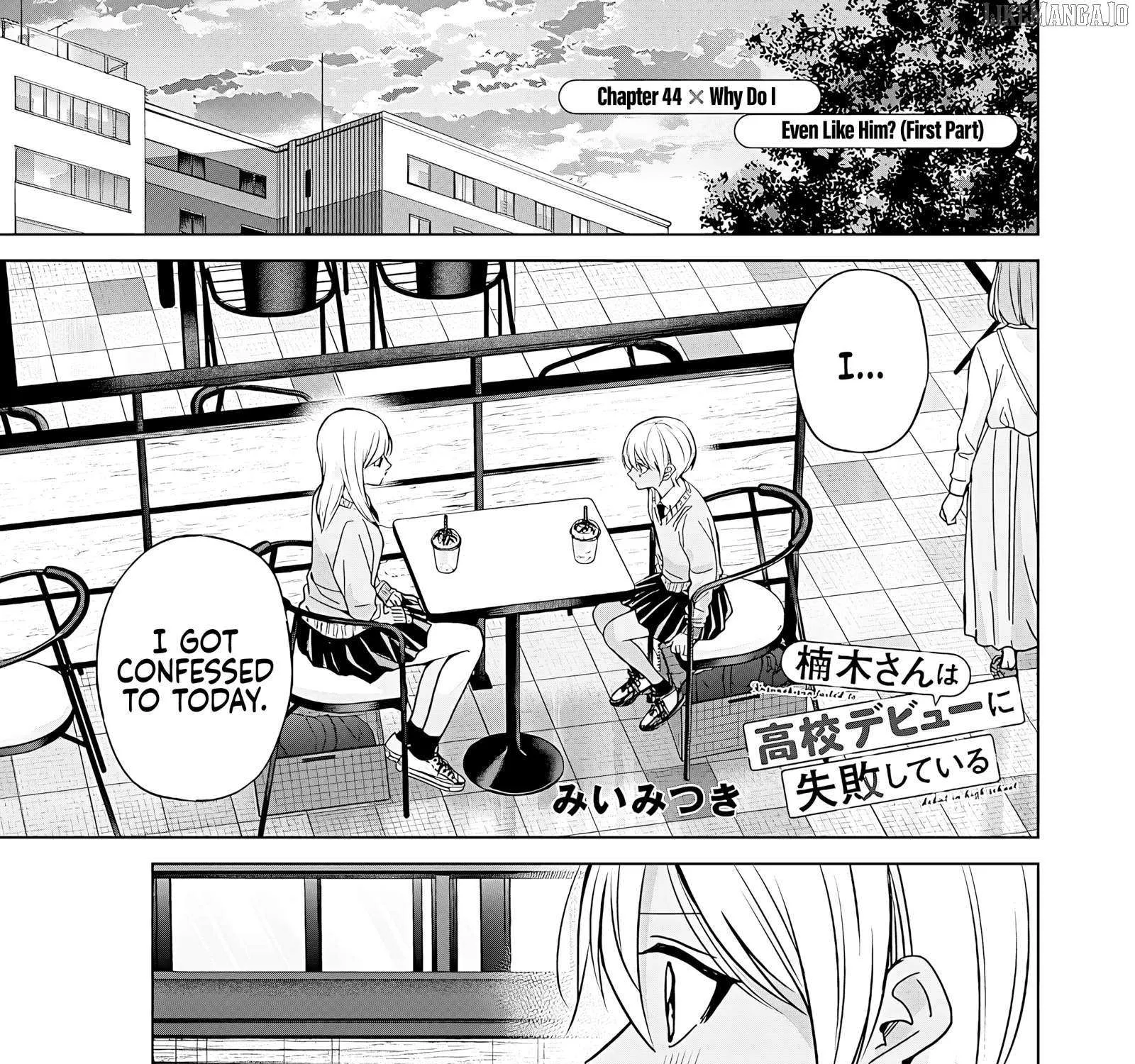 Kusunoki-San Failed To Debut In High School Chapter 44.1 page 1 - 
