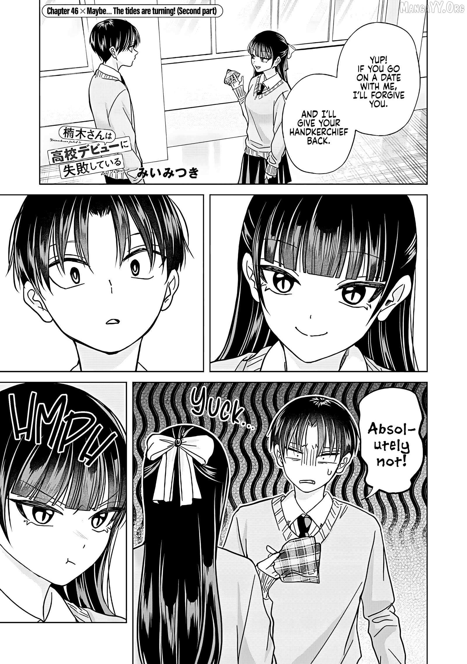 Kusunoki-San Failed To Debut In High School Chapter 46 page 13 - 