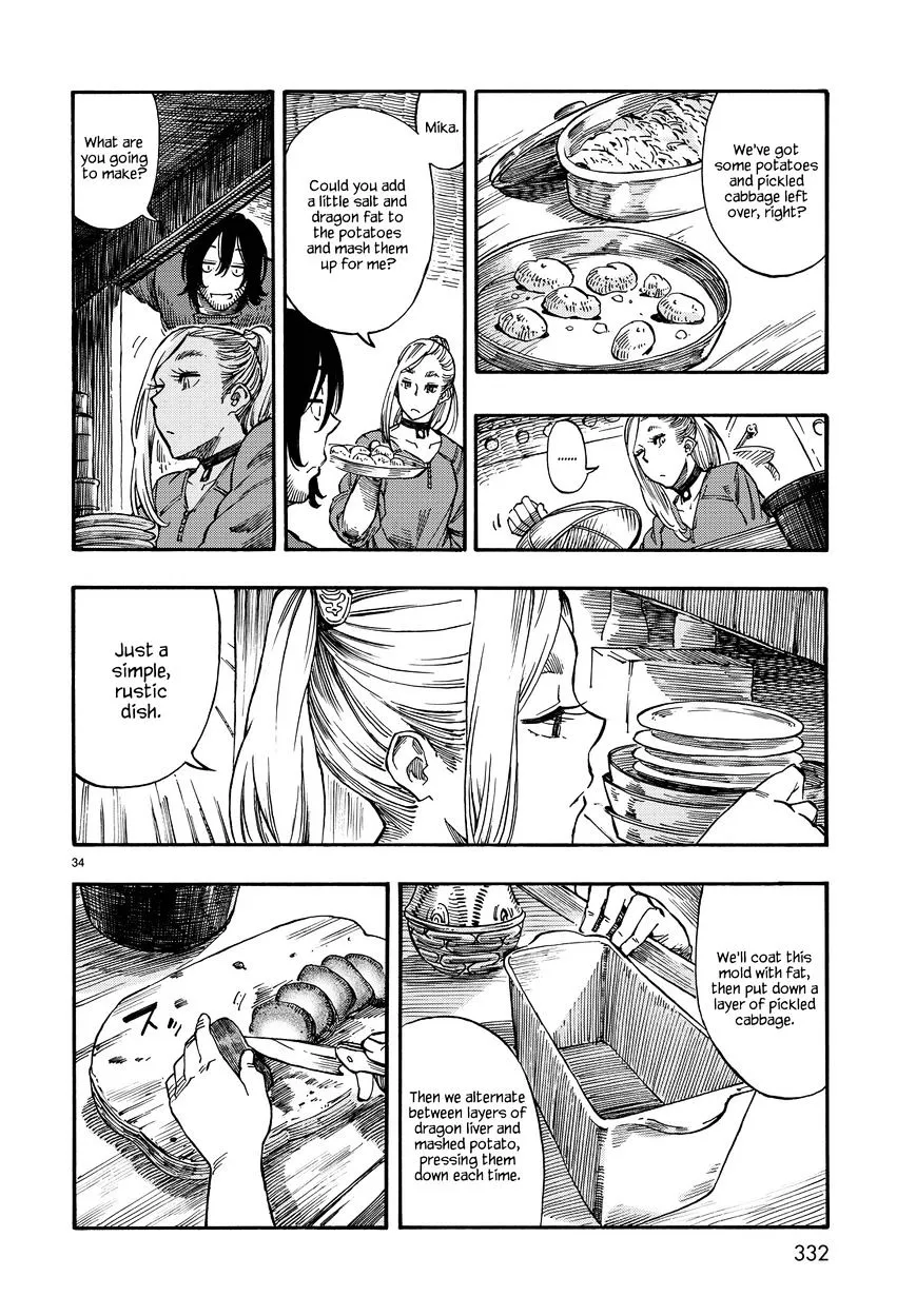 Kuutei Dragons Chapter 3 page 34 - 