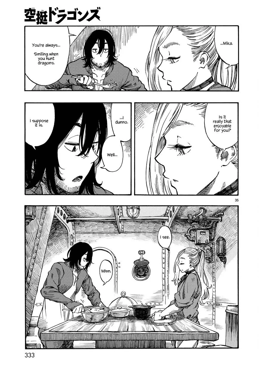 Kuutei Dragons Chapter 3 page 35 - 