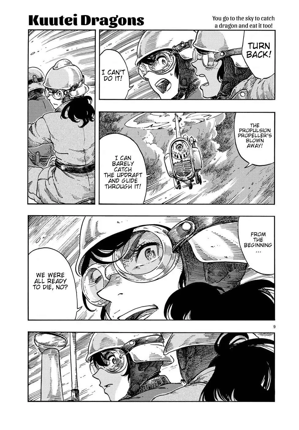 Kuutei Dragons Chapter 34 page 9 - 