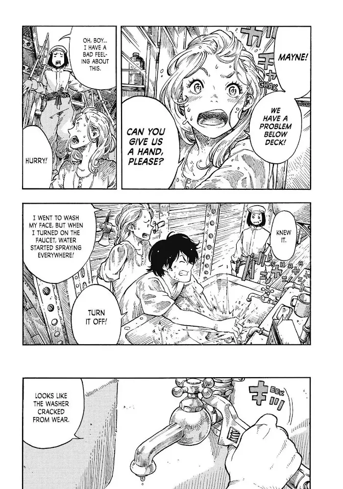 Kuutei Dragons Chapter 37 page 5 - 