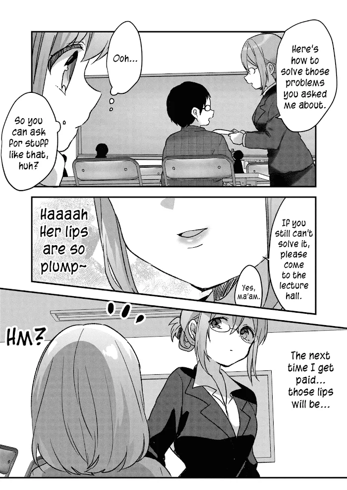 Kuzu Rouninsei, Jinsei ga Tsurai no de Yoru no Onee-san wo Yondemita Chapter 6 page 14 - 