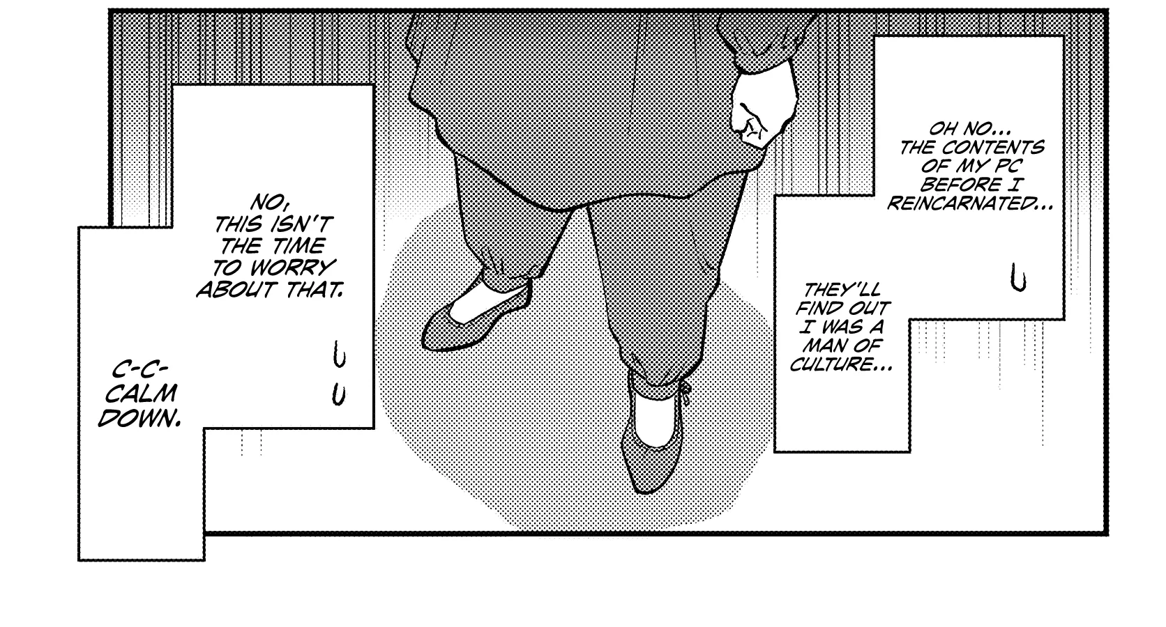Kuzulesse Oblige: 18-kin Game Sekai no Kuzu Akuyaku ni Tensei Shiteshimatta Ore wa, Gensaku Chishiki no Chikara de Doushite mo Mob Jinsei wo Tsukami Toritai Chapter 1 page 31 - 