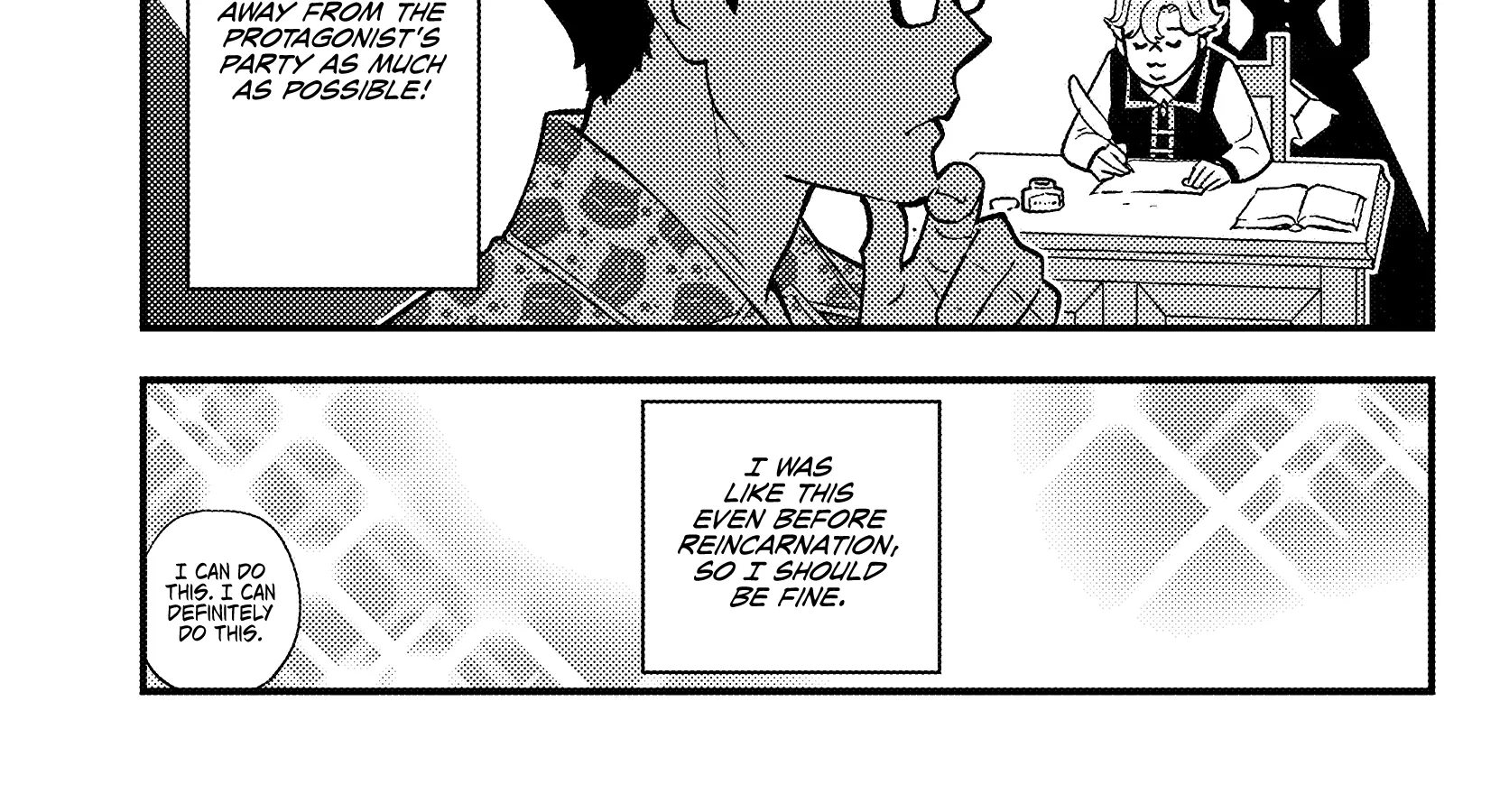 Kuzulesse Oblige: 18-kin Game Sekai no Kuzu Akuyaku ni Tensei Shiteshimatta Ore wa, Gensaku Chishiki no Chikara de Doushite mo Mob Jinsei wo Tsukami Toritai Chapter 1 page 44 - 