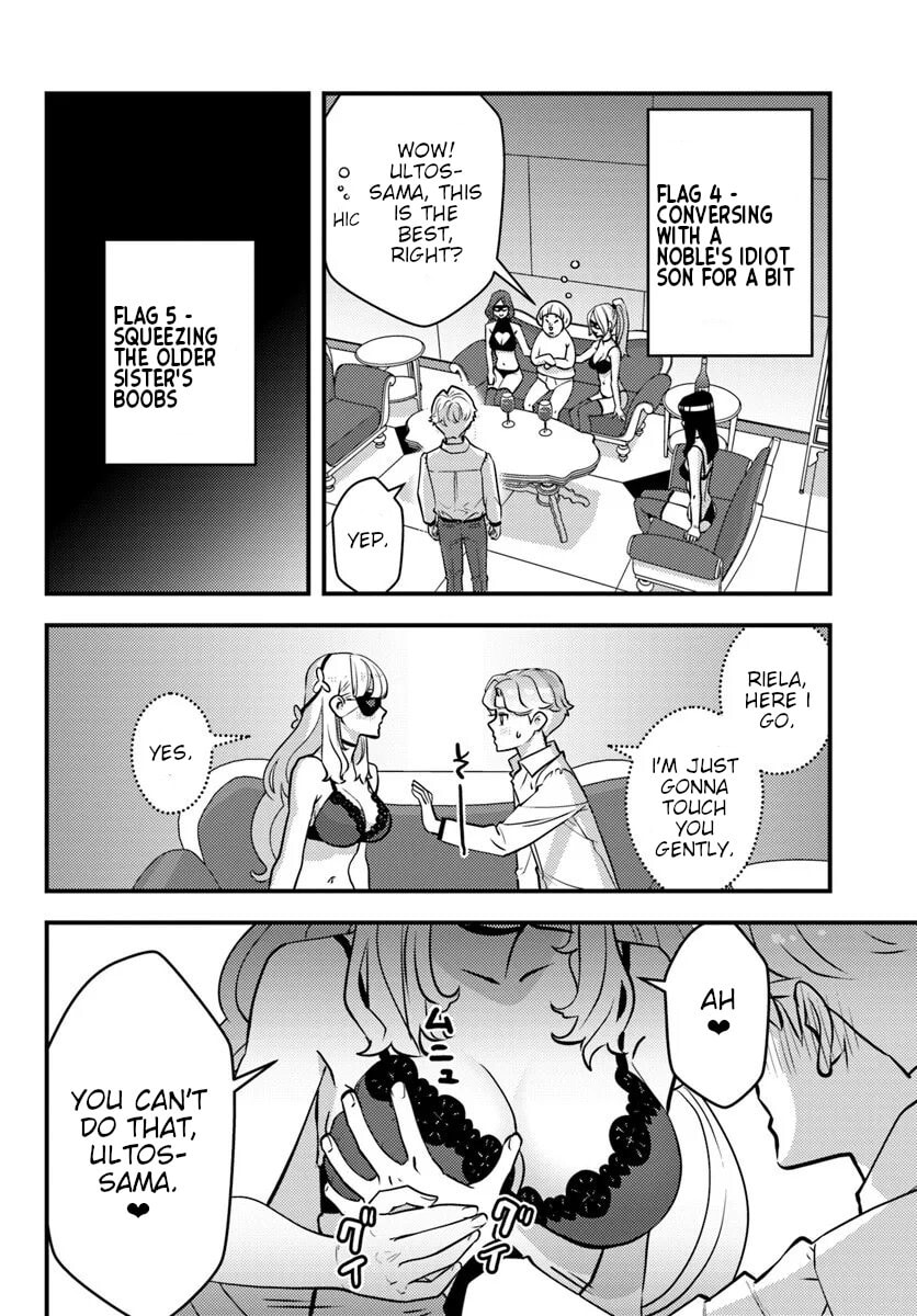 Kuzulesse Oblige: 18-kin Game Sekai no Kuzu Akuyaku ni Tensei Shiteshimatta Ore wa, Gensaku Chishiki no Chikara de Doushite mo Mob Jinsei wo Tsukami Toritai Chapter 10 page 13 - 