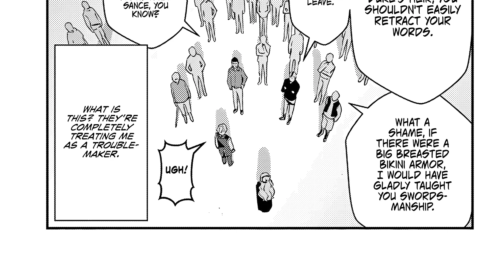 Kuzulesse Oblige: 18-kin Game Sekai no Kuzu Akuyaku ni Tensei Shiteshimatta Ore wa, Gensaku Chishiki no Chikara de Doushite mo Mob Jinsei wo Tsukami Toritai Chapter 3.1 page 27 - 