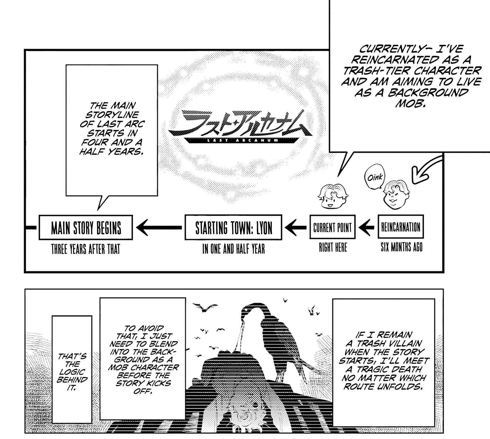 Kuzulesse Oblige: 18-kin Game Sekai no Kuzu Akuyaku ni Tensei Shiteshimatta Ore wa, Gensaku Chishiki no Chikara de Doushite mo Mob Jinsei wo Tsukami Toritai Chapter 5.1 page 11 - 