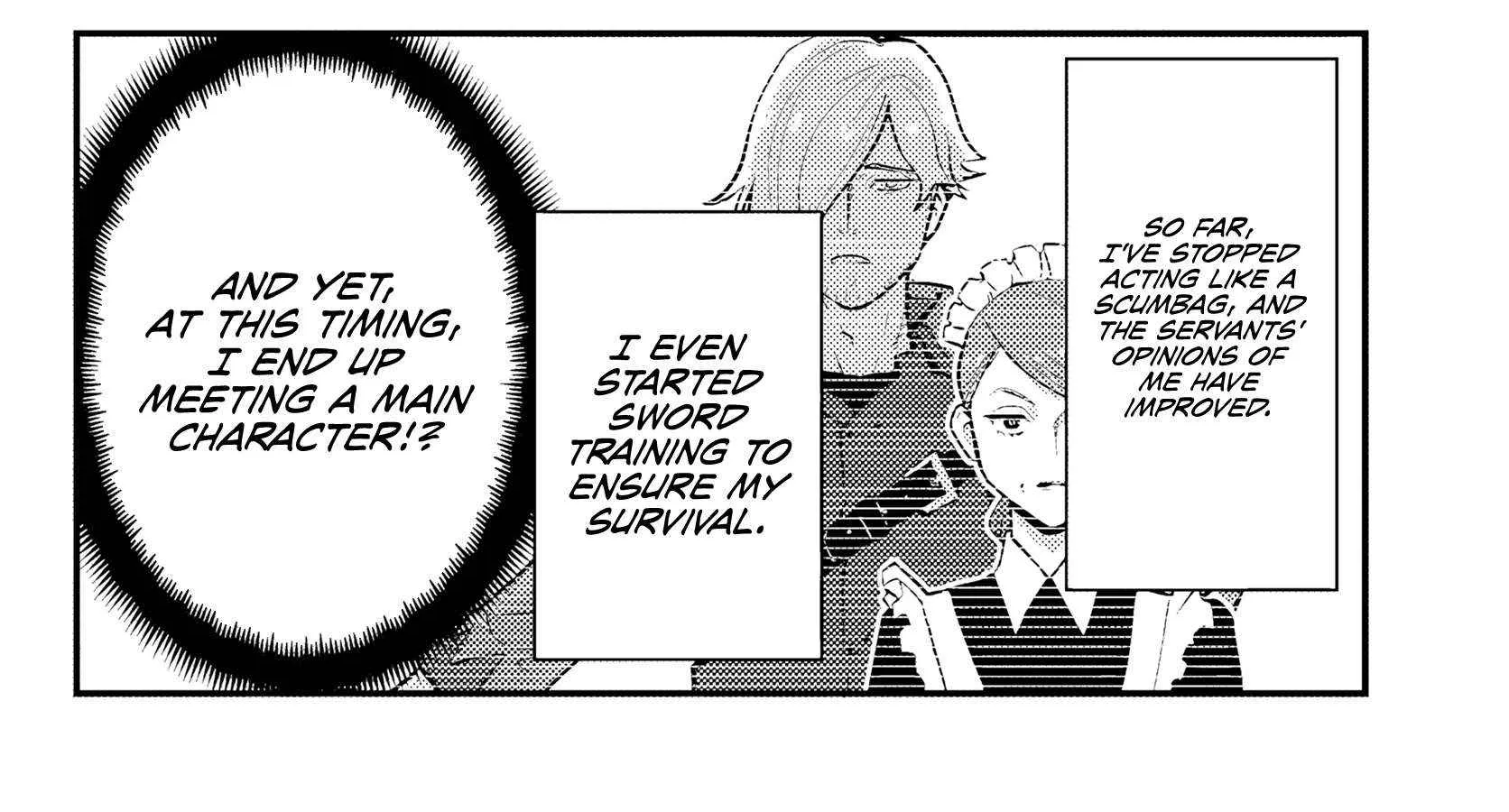 Kuzulesse Oblige: 18-kin Game Sekai no Kuzu Akuyaku ni Tensei Shiteshimatta Ore wa, Gensaku Chishiki no Chikara de Doushite mo Mob Jinsei wo Tsukami Toritai Chapter 5.1 page 12 - 