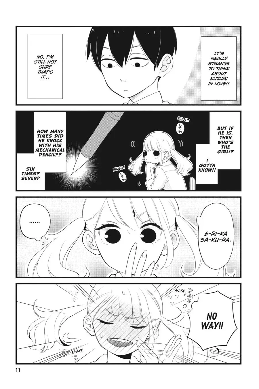 Kuzumi-kun, Can