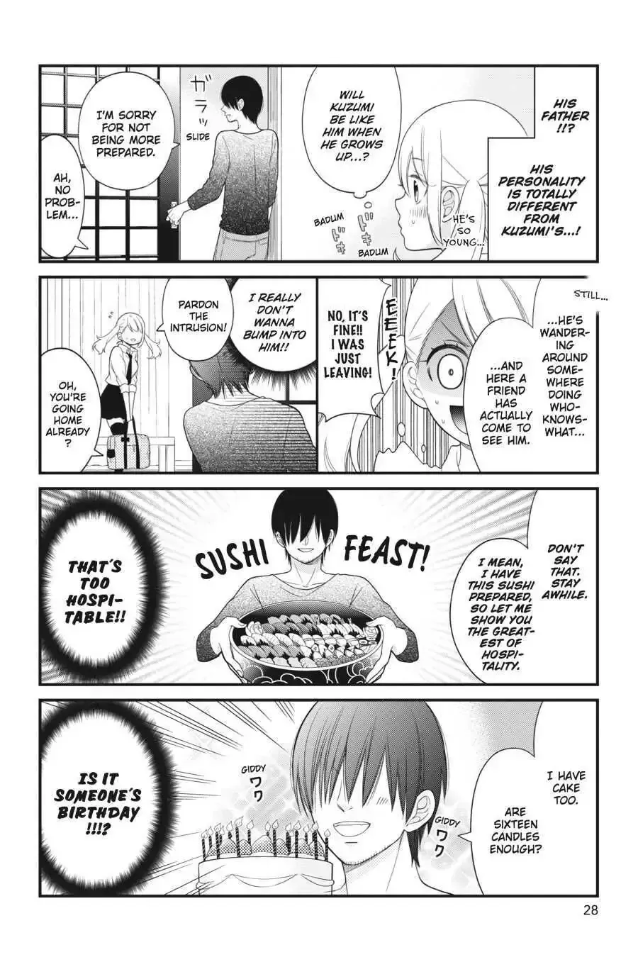 Kuzumi-kun, Can