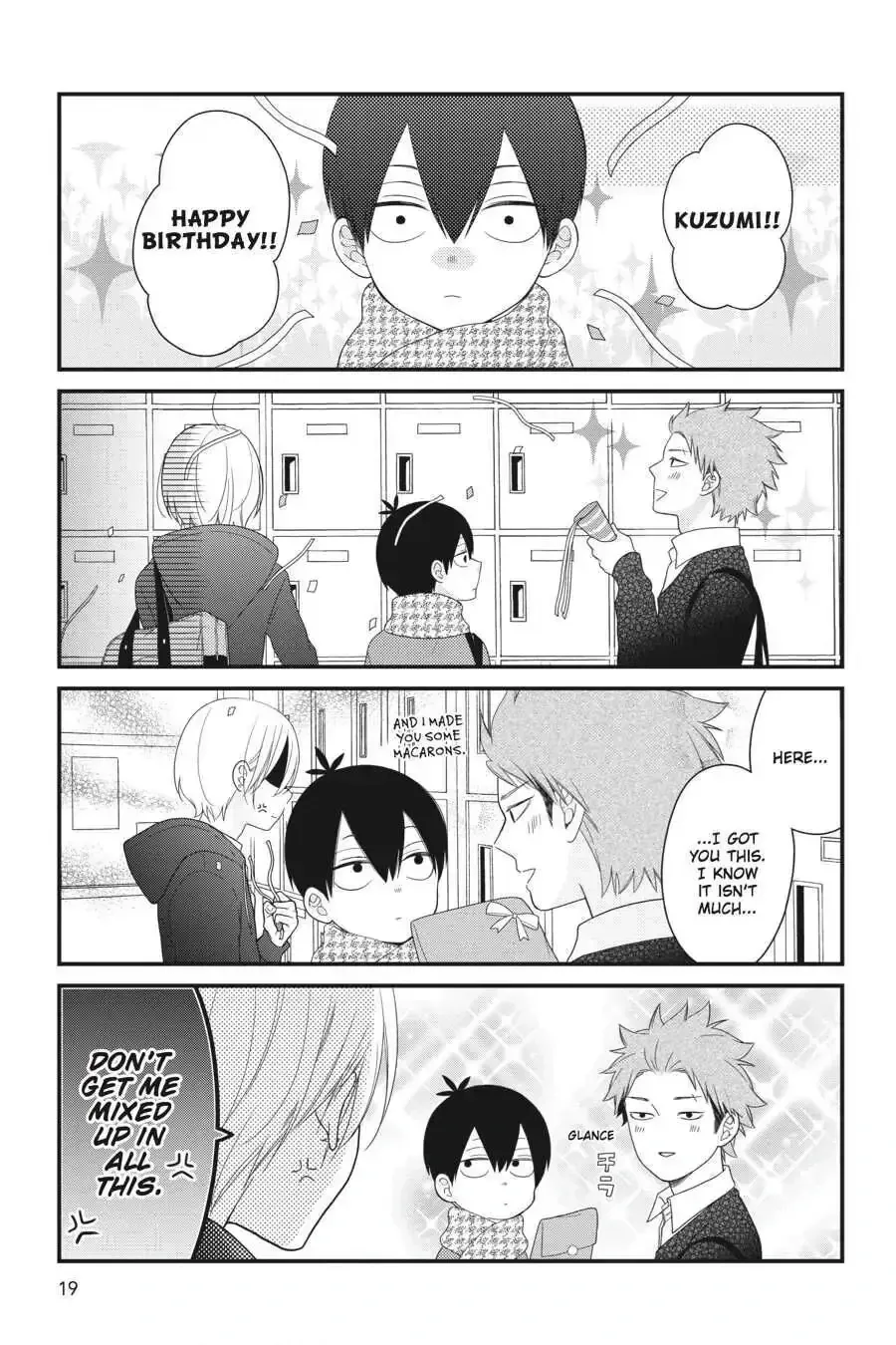Kuzumi-kun, Can