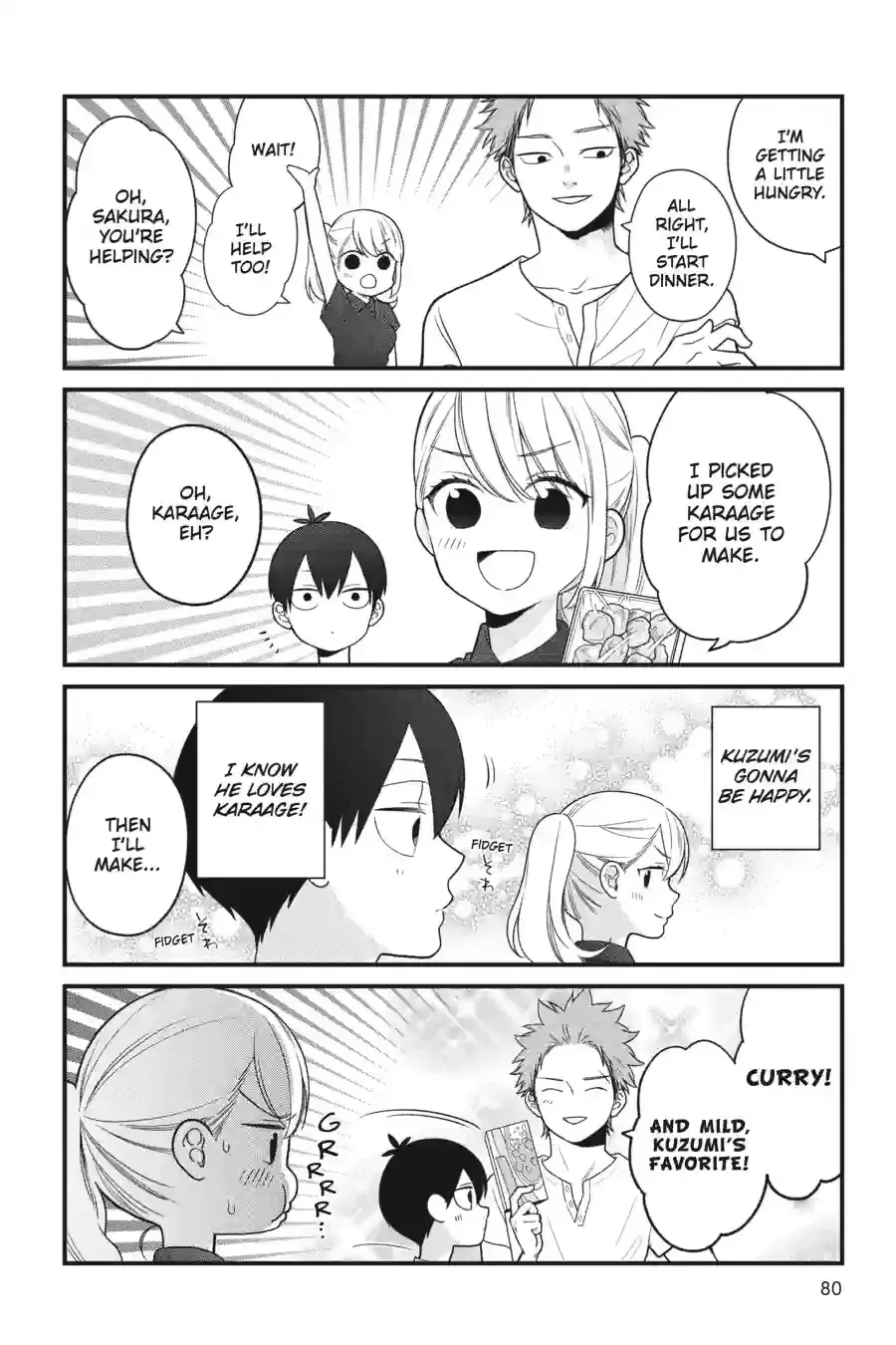 Kuzumi-kun, Can