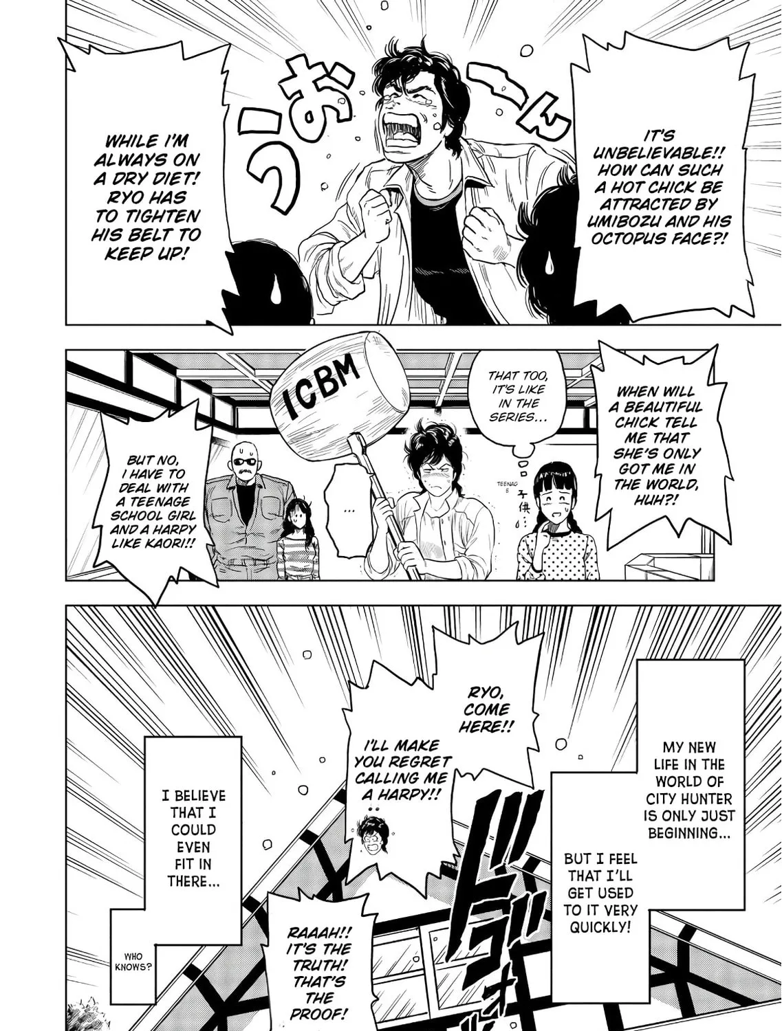 Kyo kara City Hunter Chapter 3 page 55 - 