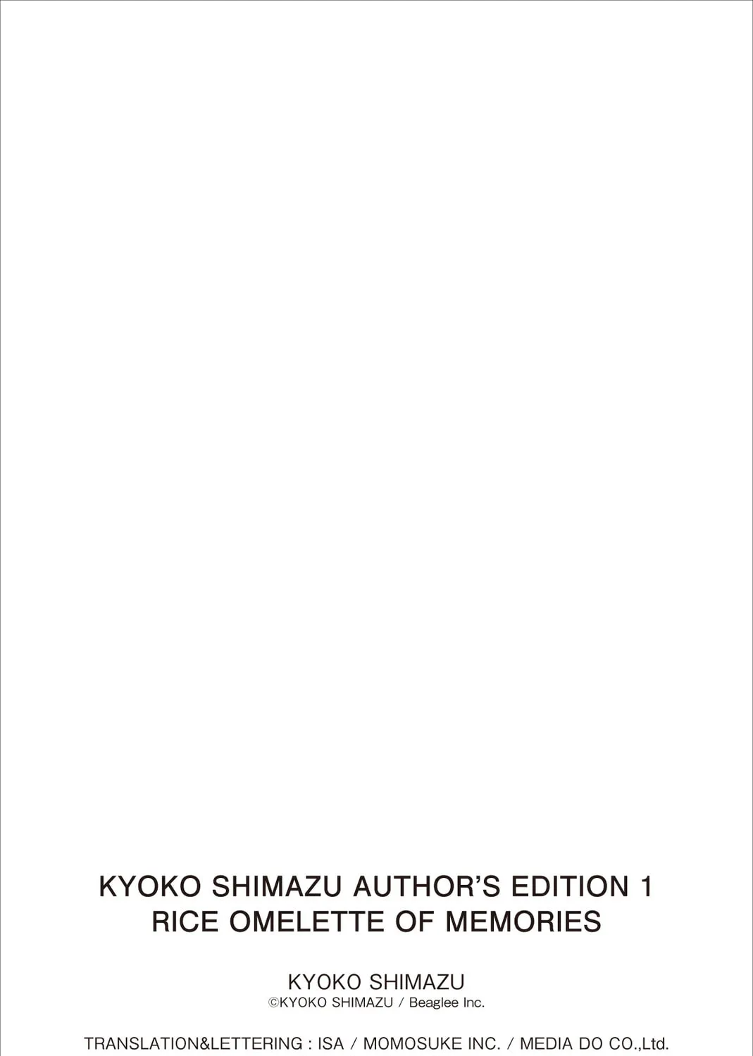 Kyoko Shimazu Author