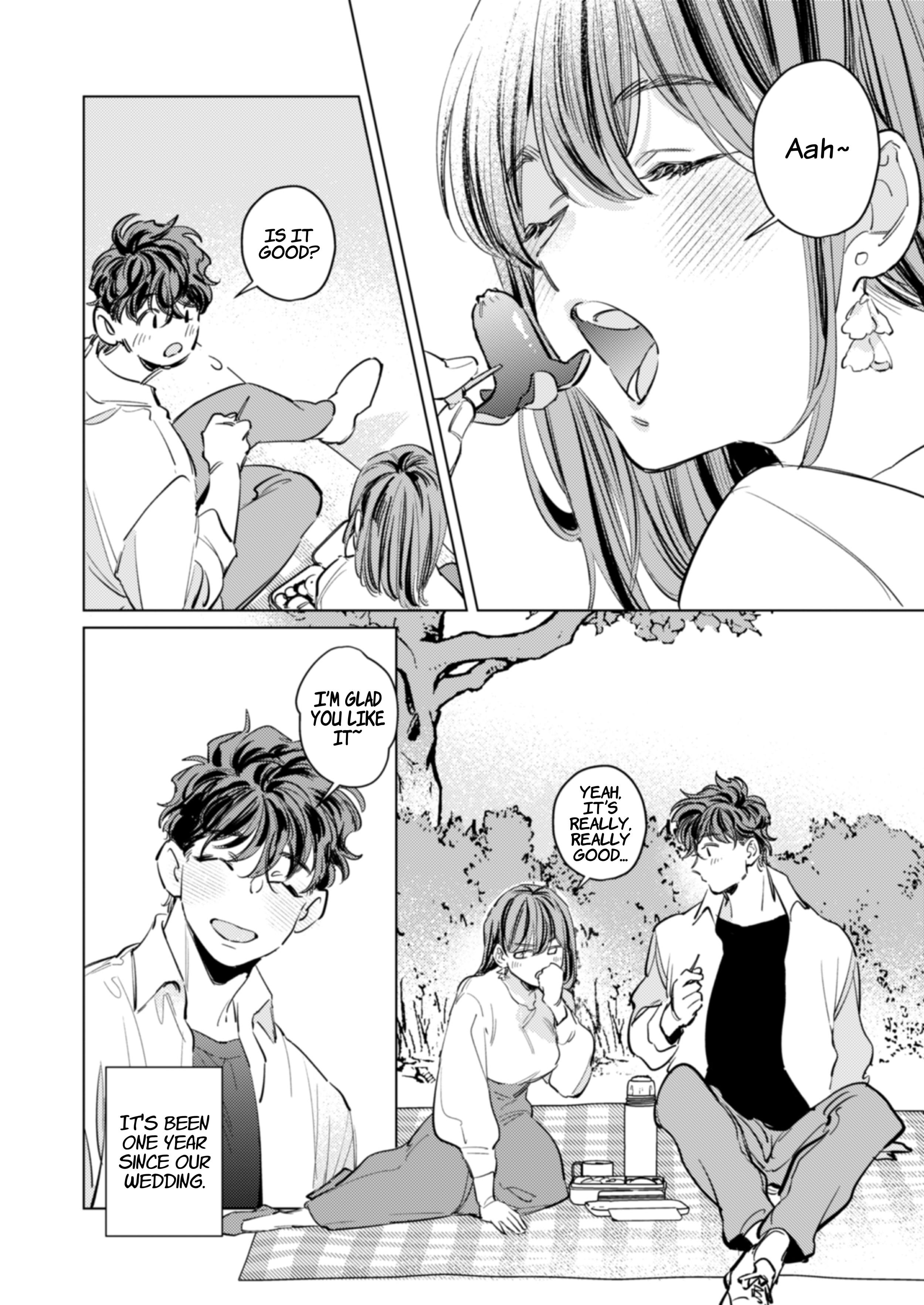 [Kyoku Ama Otto x Honki Haramase Chuu Dashi] Yasashikute Ookii Toshishita Otto to Risei Bukkowashiko Tsukuri Ecchi ga Shitai Chapter 1 page 3 - 