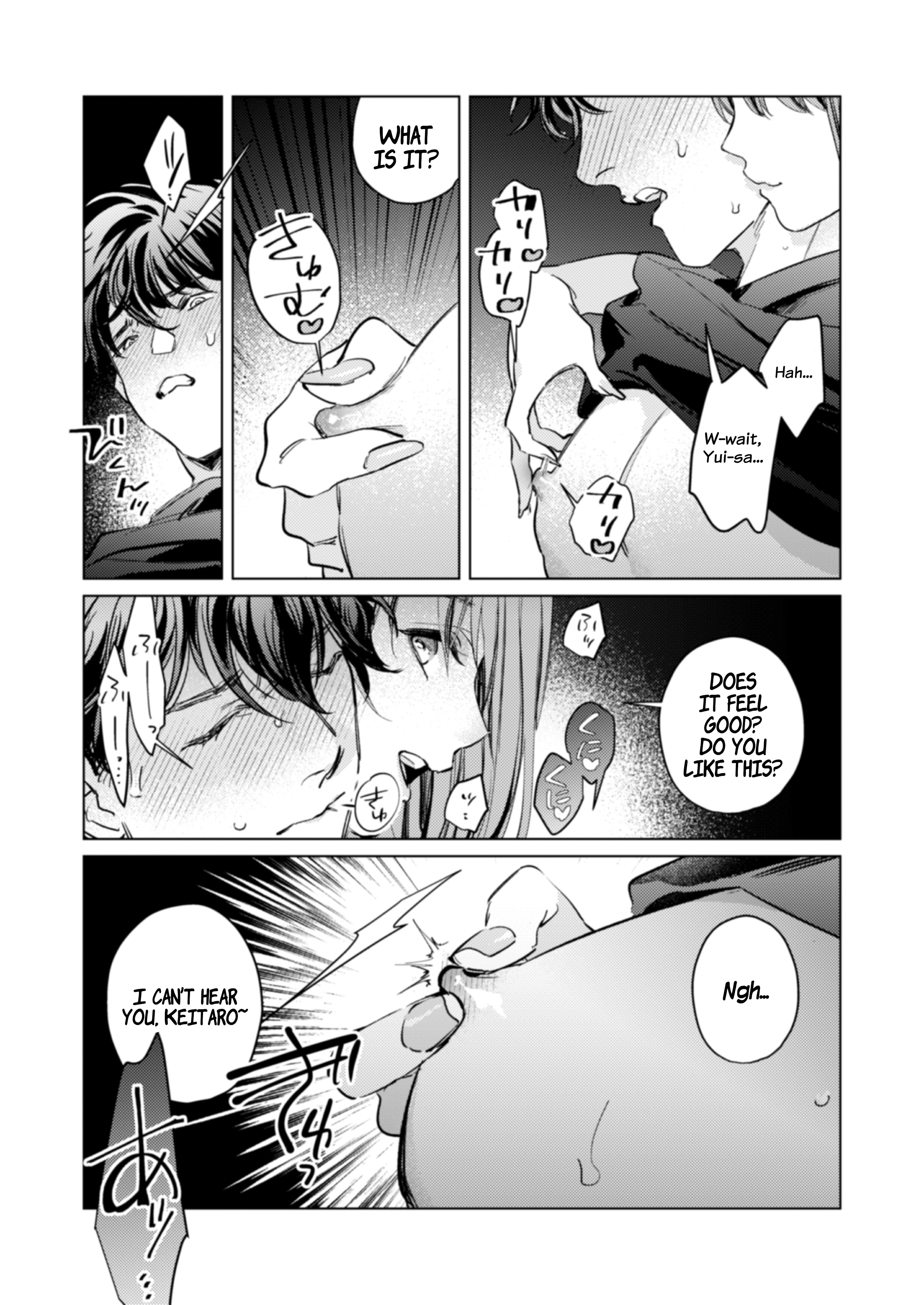 [Kyoku Ama Otto x Honki Haramase Chuu Dashi] Yasashikute Ookii Toshishita Otto to Risei Bukkowashiko Tsukuri Ecchi ga Shitai Chapter 1 page 25 - 