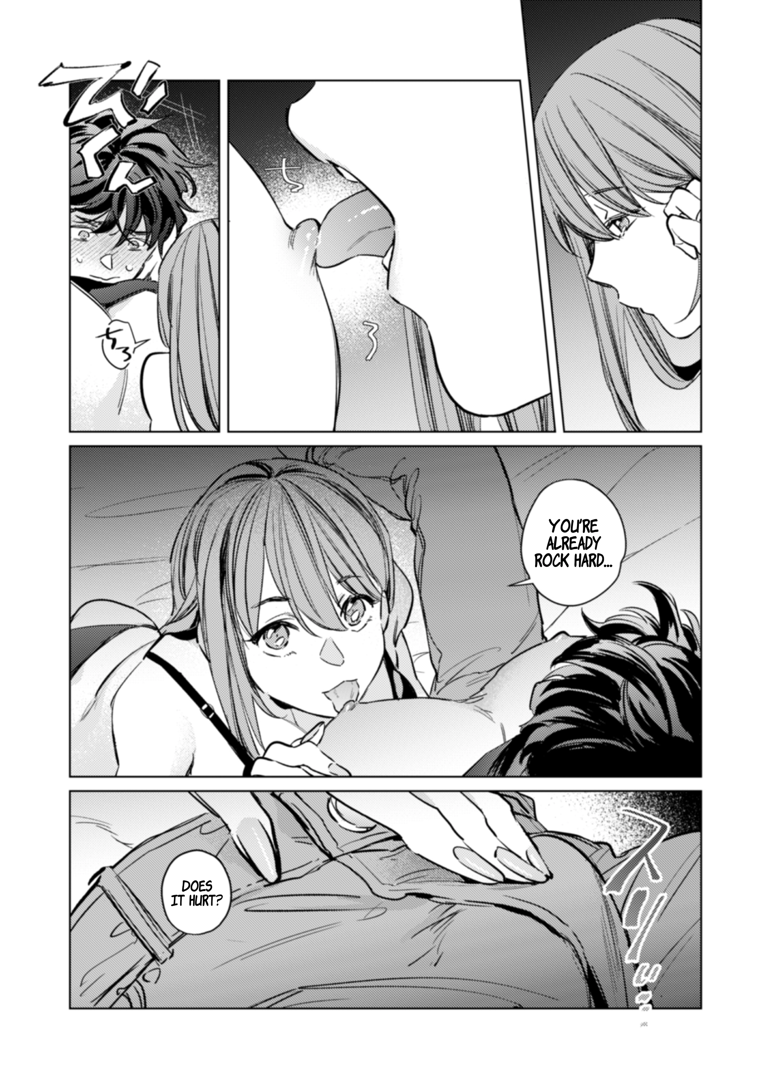 [Kyoku Ama Otto x Honki Haramase Chuu Dashi] Yasashikute Ookii Toshishita Otto to Risei Bukkowashiko Tsukuri Ecchi ga Shitai Chapter 1 page 27 - 
