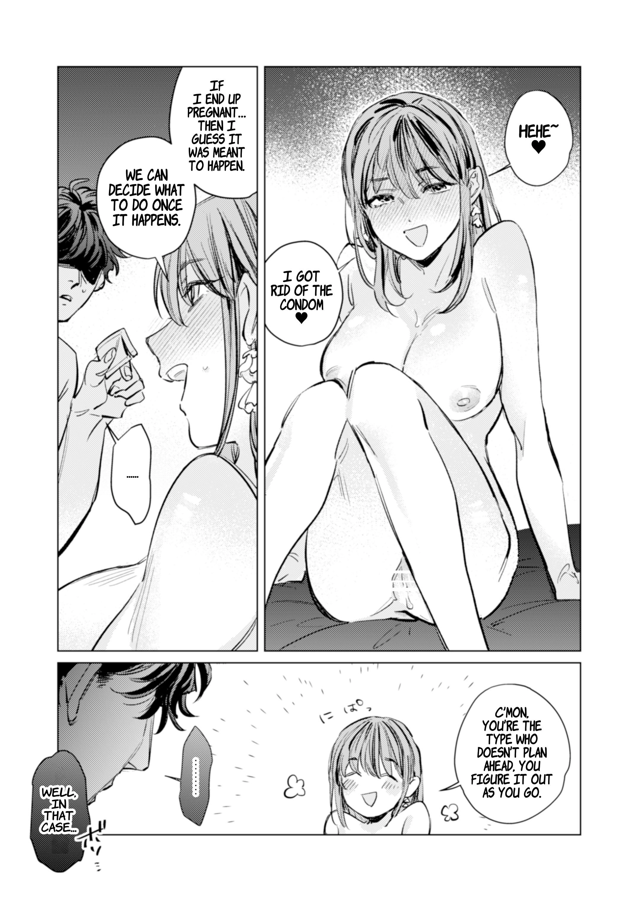 [Kyoku Ama Otto x Honki Haramase Chuu Dashi] Yasashikute Ookii Toshishita Otto to Risei Bukkowashiko Tsukuri Ecchi ga Shitai Chapter 1 page 42 - 