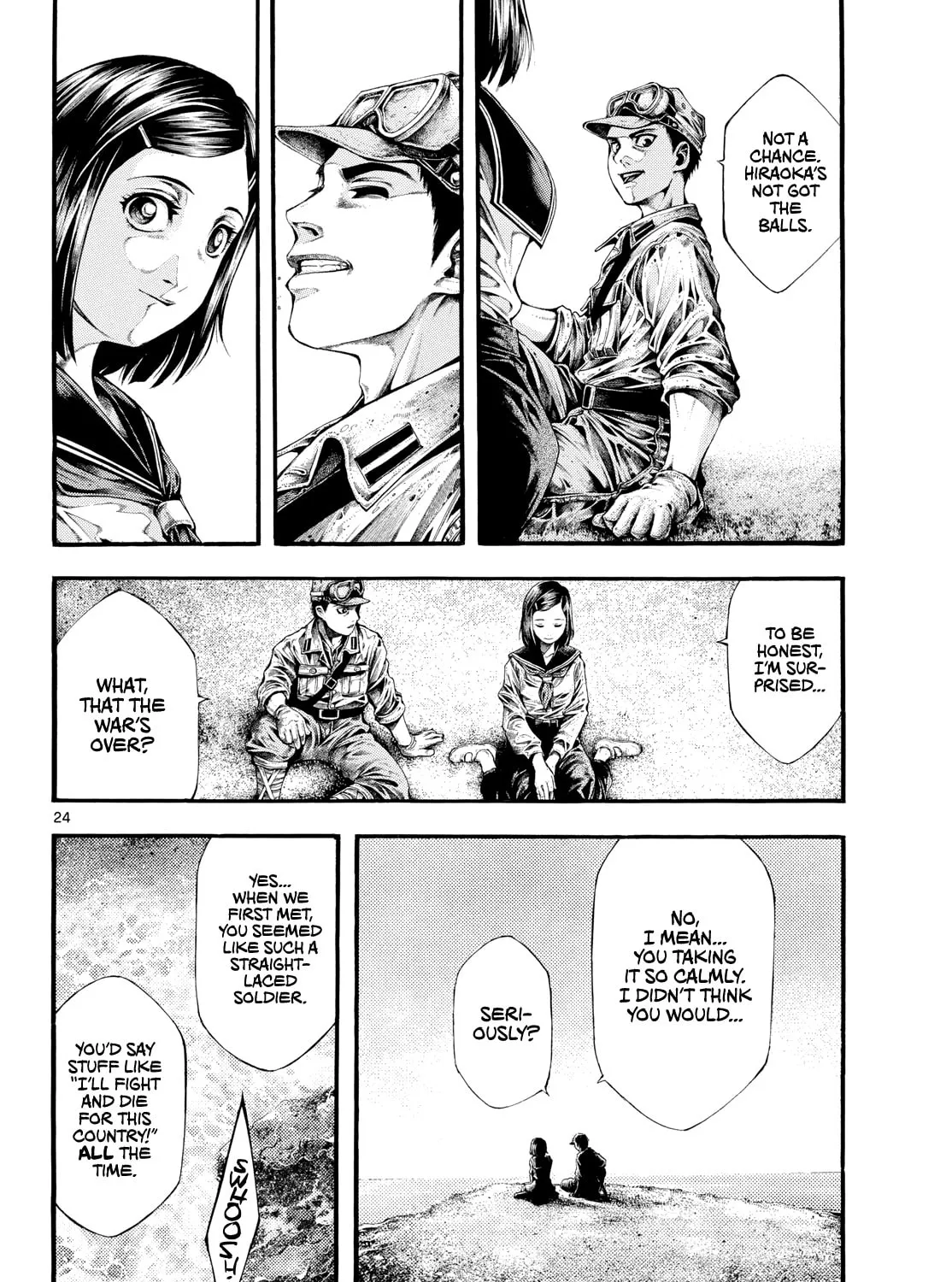 Kyokuhoku no Geroi: 8-gatsu 17-nichi no Kaisen Chapter 1 page 45 - 