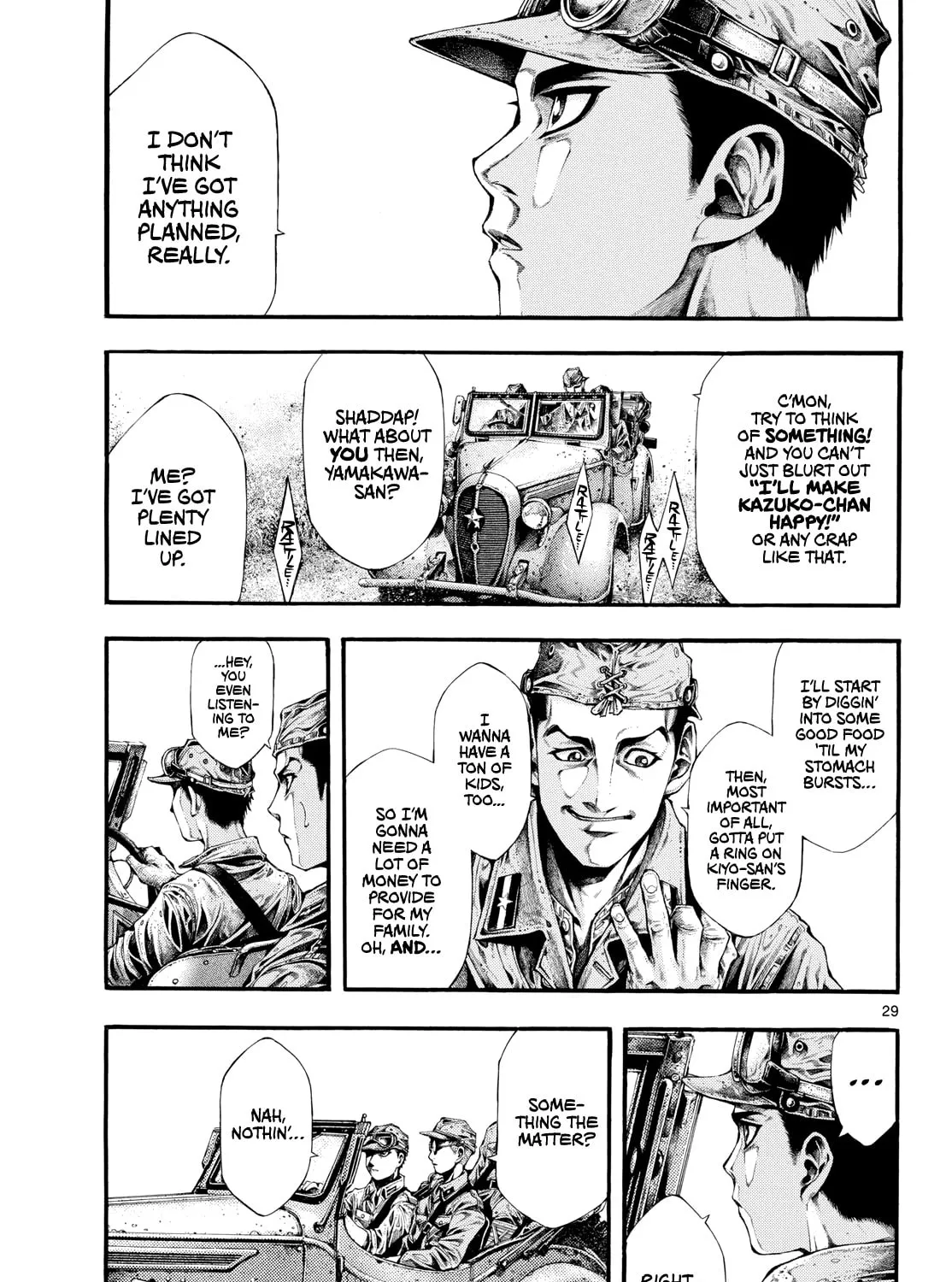Kyokuhoku no Geroi: 8-gatsu 17-nichi no Kaisen Chapter 1 page 55 - 