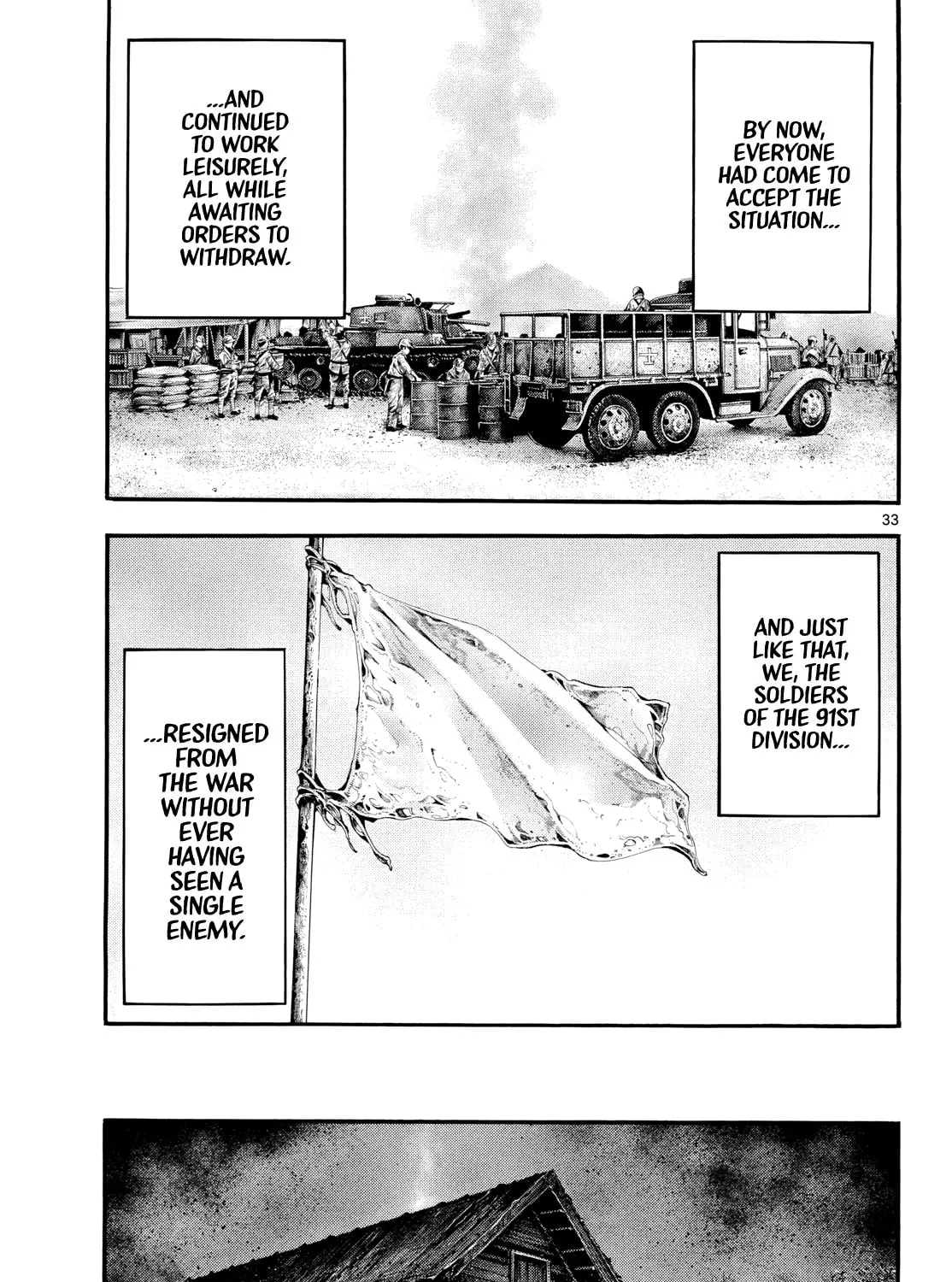 Kyokuhoku no Geroi: 8-gatsu 17-nichi no Kaisen Chapter 1 page 63 - 