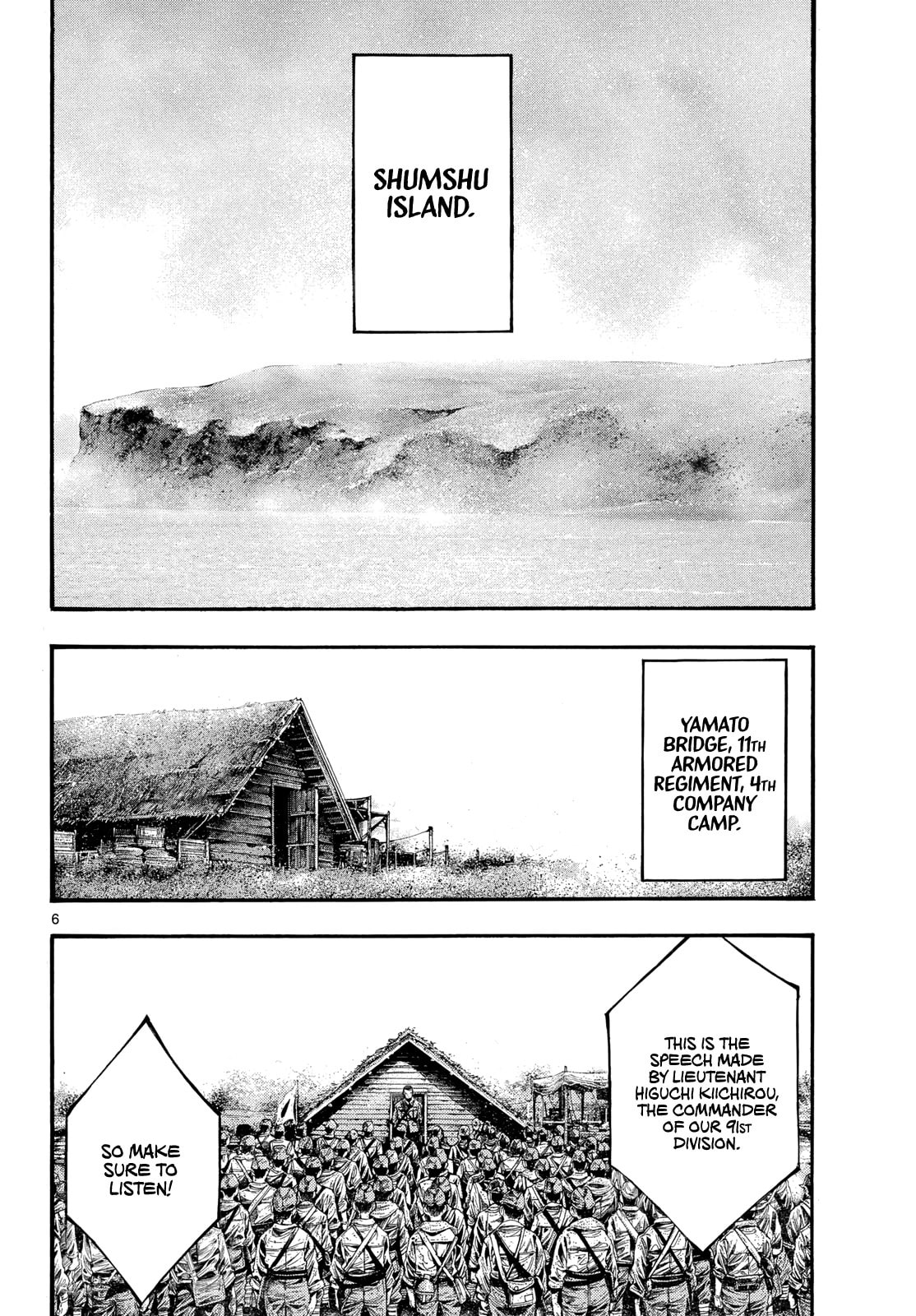 Kyokuhoku no Geroi: 8-gatsu 17-nichi no Kaisen Chapter 10 page 6 - 