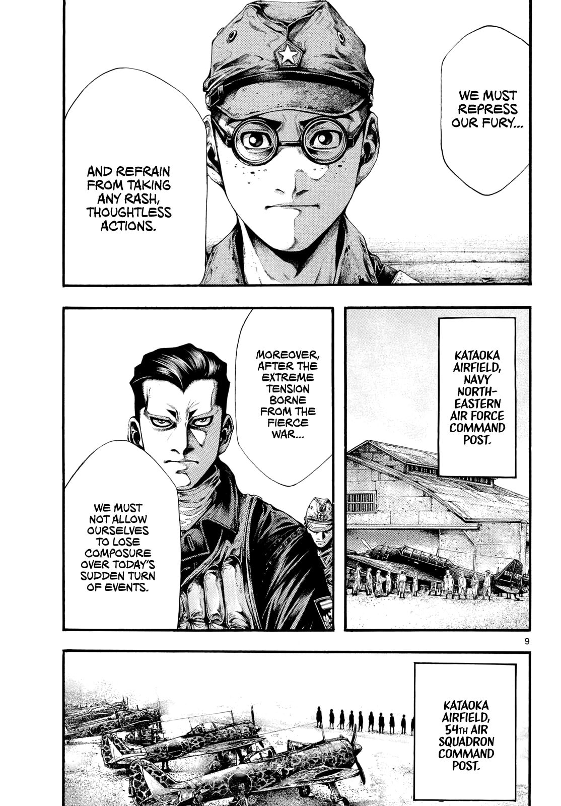 Kyokuhoku no Geroi: 8-gatsu 17-nichi no Kaisen Chapter 10 page 9 - 